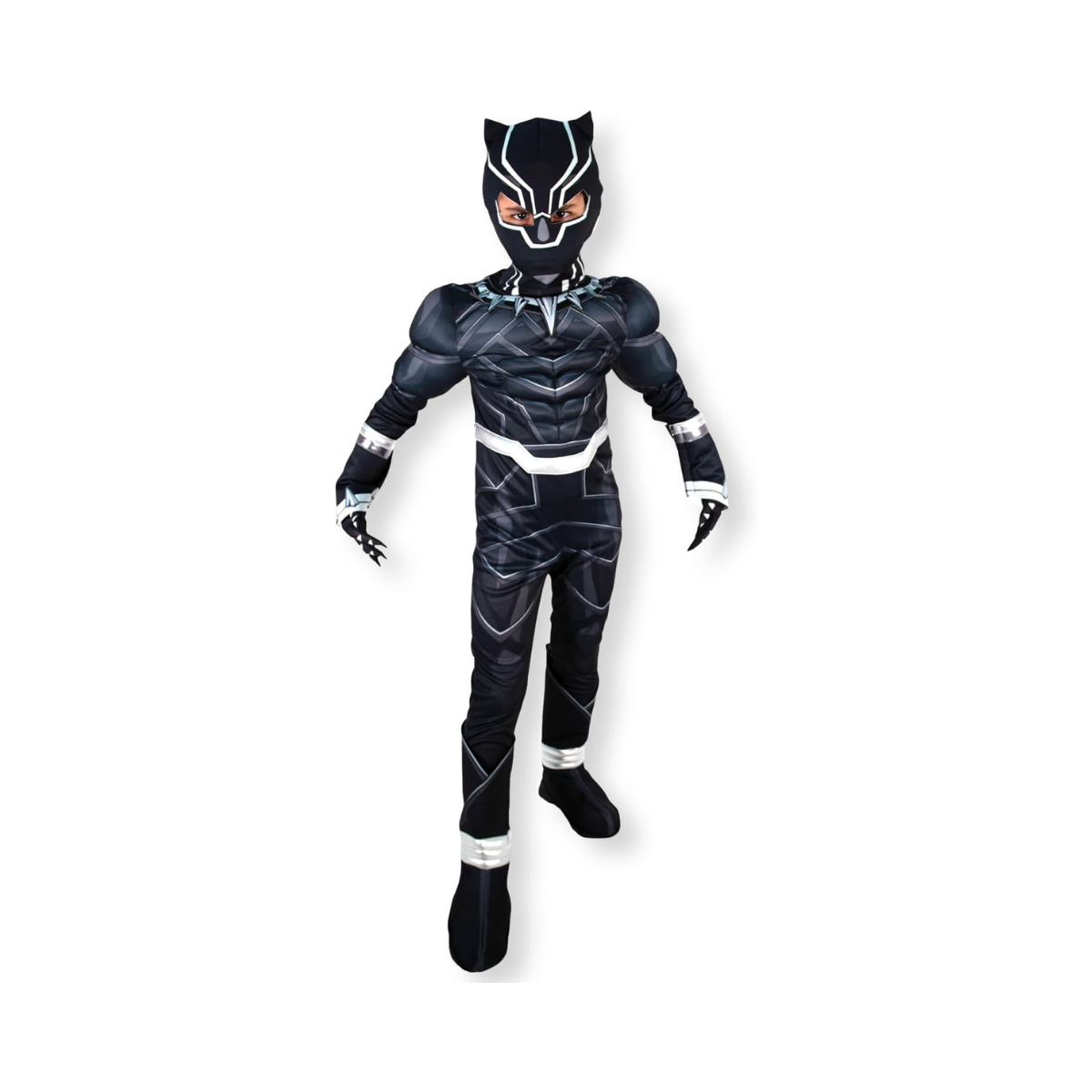 Party Centre Marvel Avengers Black Panther Deluxe Costume, 9-10 years