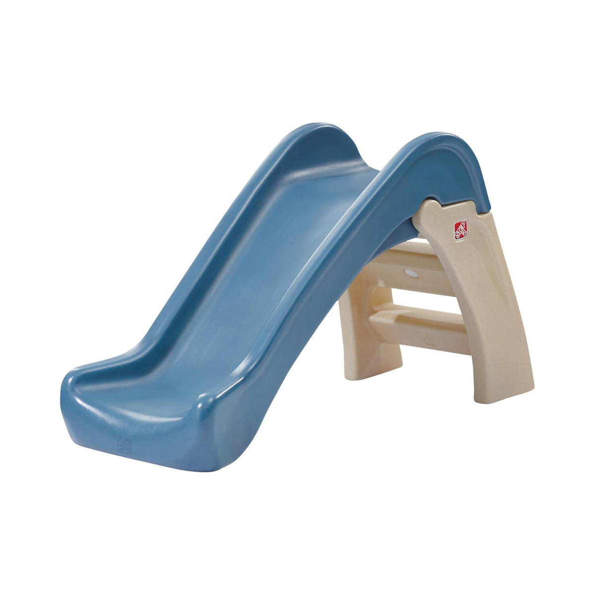 Step2 Play & Fold Jr. Slide, Folding Toddler Slide, Indoor & Outdoor Plastic Slide, Kids 1.5–4 Years