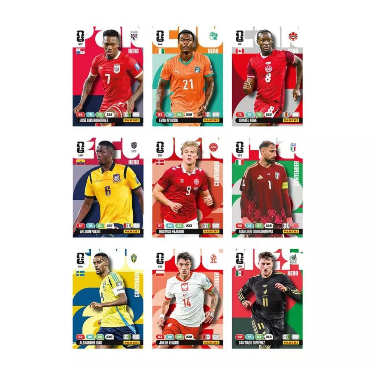 Panini FIFA World Cup 2026 Trading Cards Pack, Official Football Collectible Cards, 8 Cards per Pack, Soccer Player Cards Collection for Fans and Collectors