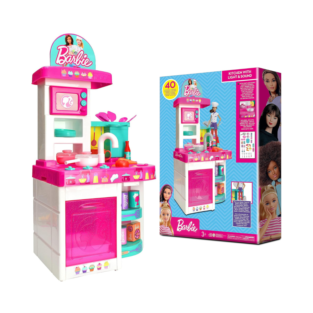 Barbie Kitchen with Light and Sound