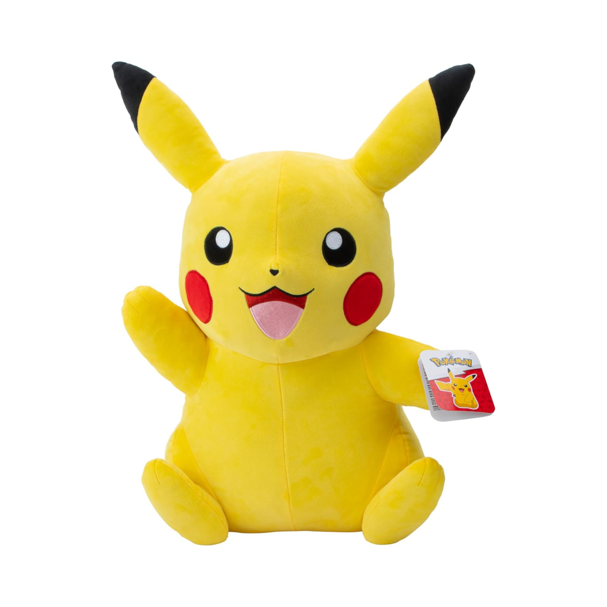 Pokemon Plush Pikachu 24-Inch, Extra Large Soft Stuffed Toy, Official Pokémon Plush by Jazwares, Ages 2+