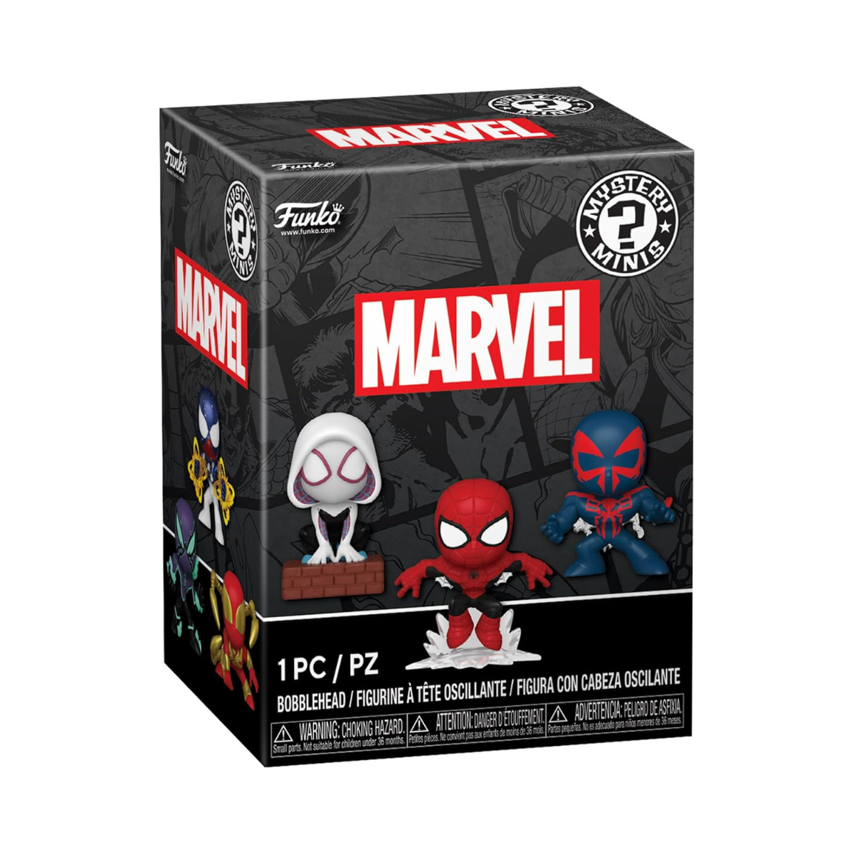 Funko Mystery Mini Marvel Spider-Man Comics Vinyl Figure, Blind Box, 1 of 12 Styles to Collect