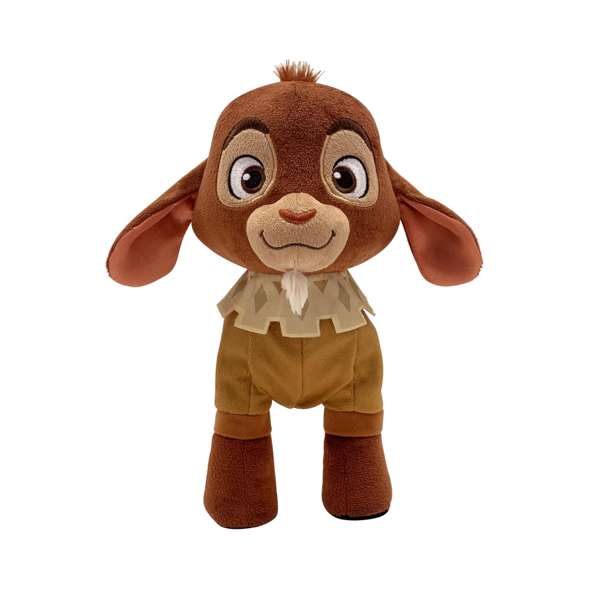Just Play Disney Wish Walk 'n Talk Valentino Plush Fainting Goat, 11-Inch Stuffed Animal, Sounds and Motion, Kids Toys for Ages 3 Up
