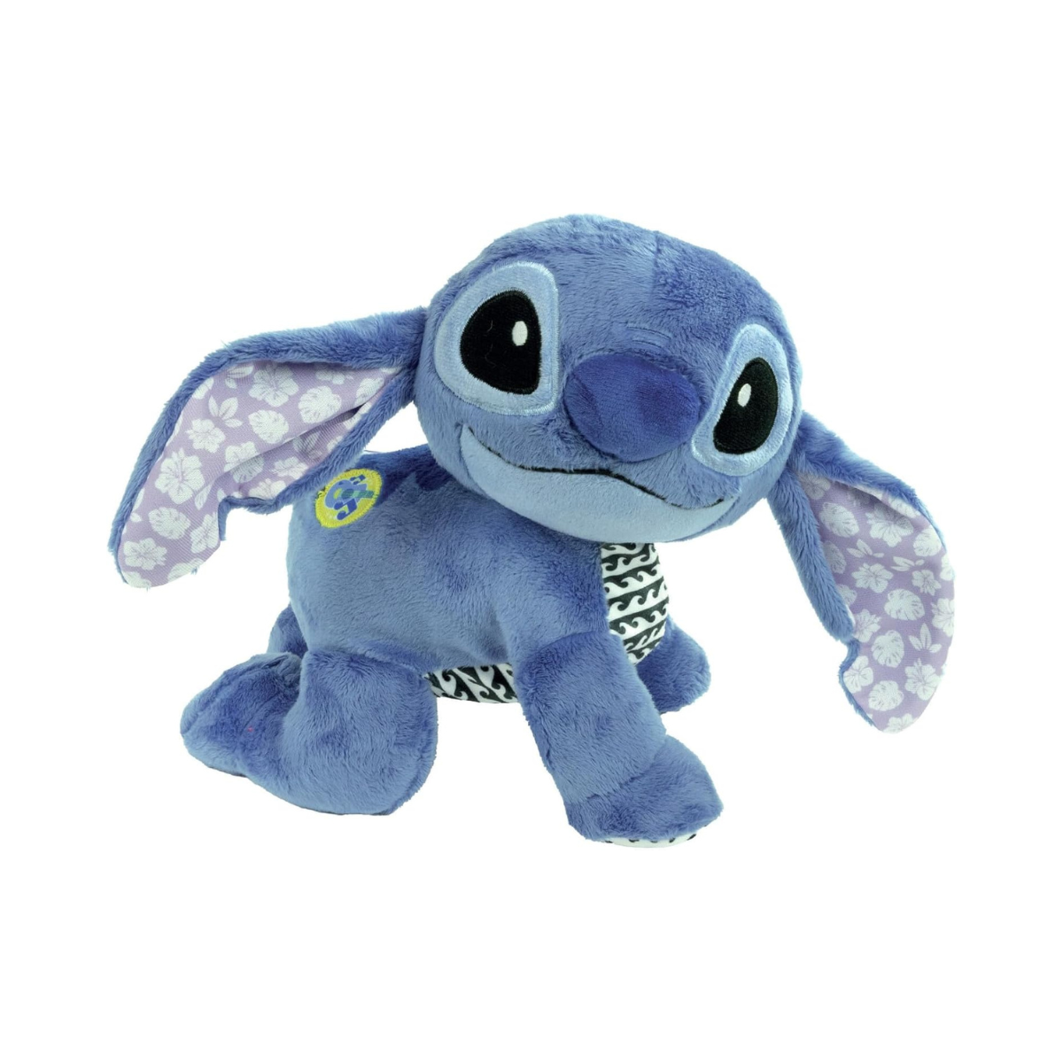 Disney Clementoni Baby Stitch Crawl with Me, Plush Toy, With Sounds, Learning Toys for Babies & Toddlers, Gift