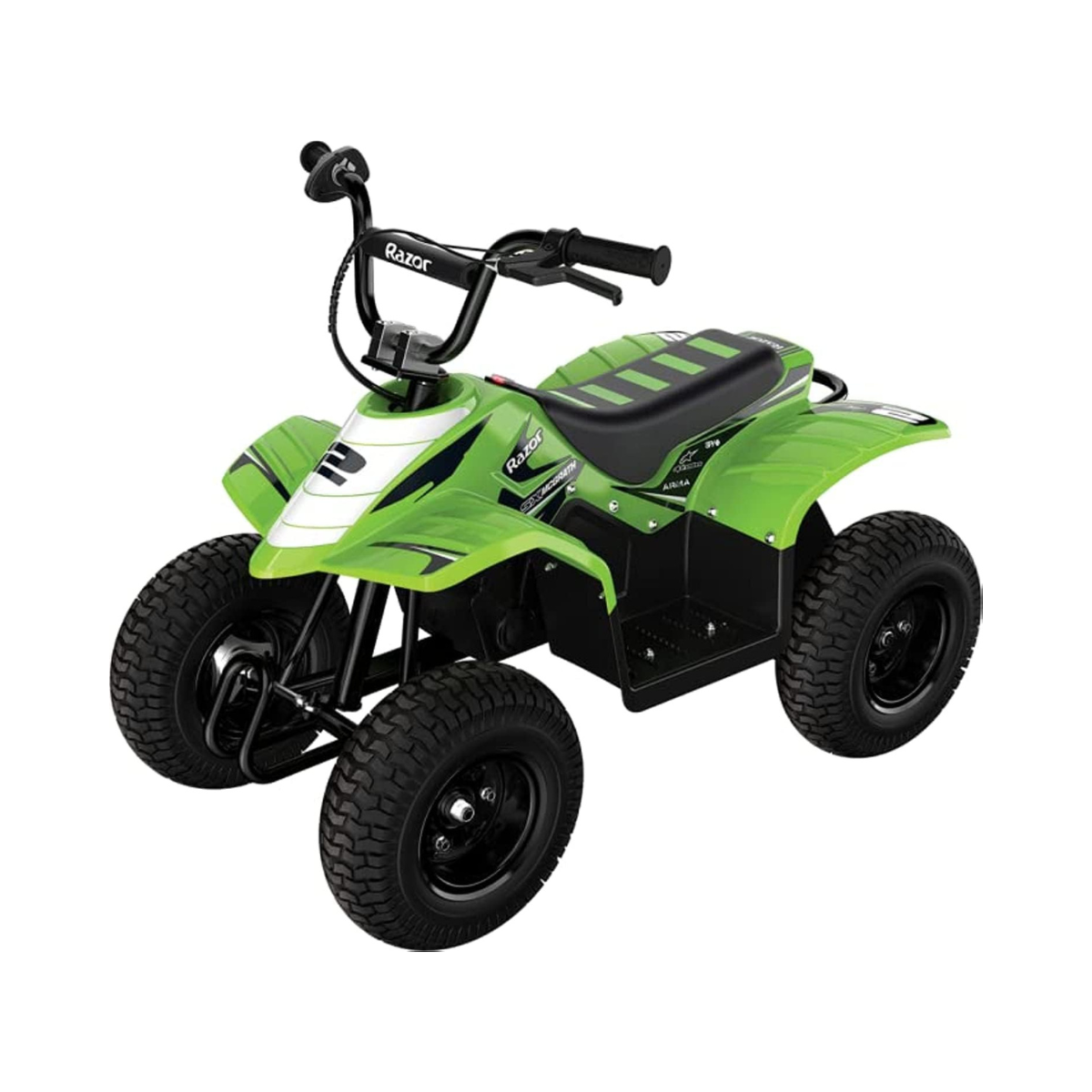 Razor Dirt Quad XS McGrath Electric Ride On ATV for Kids 8+ Years, 13 km/h Off Road Quad Bike, 24V Battery, Green