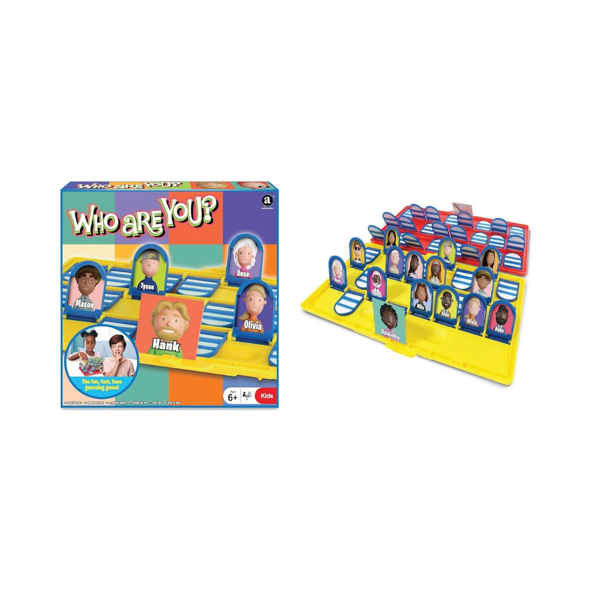 MA Who Are You?, Card Game for Kids 3+ Years, Family Fun Game