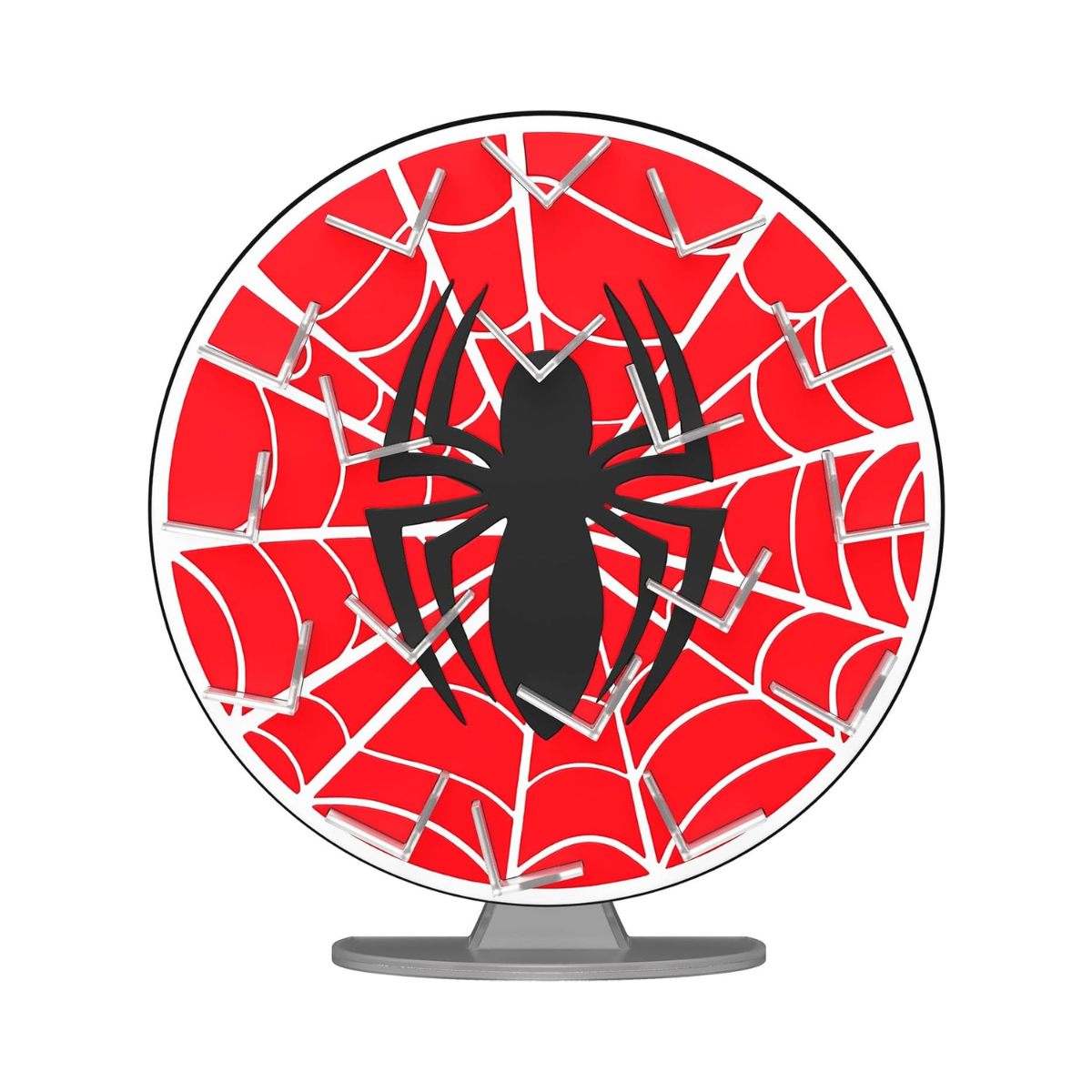 Funko Pop! Bitty Display: Spider-Man Web - Spider-Punk & Spider-Woman Exclusive Included - Display Total of 18 Bitty Characters