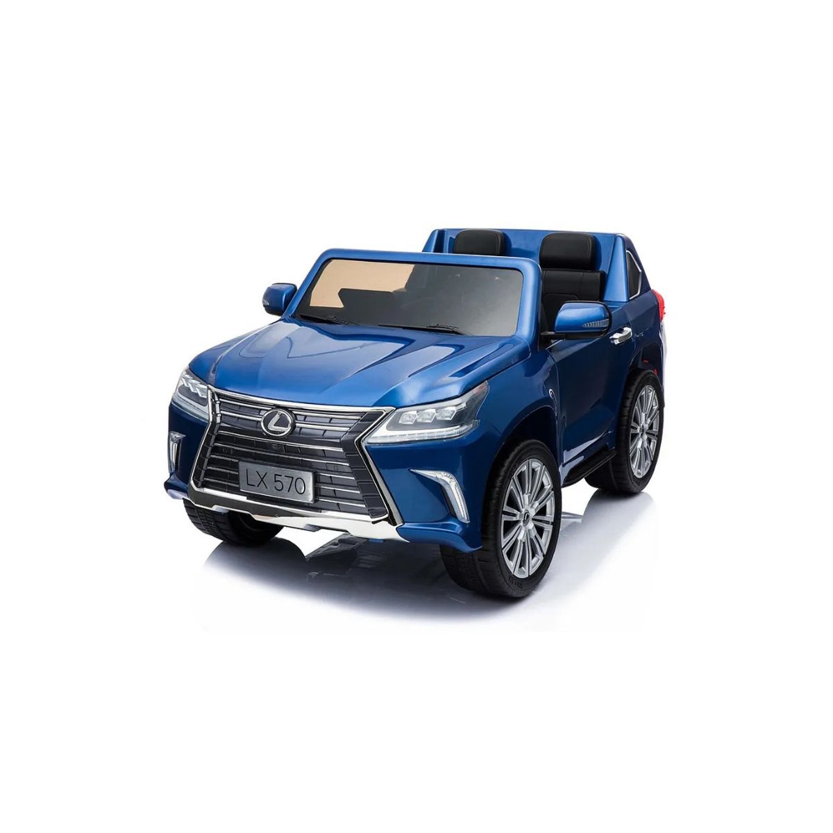 Lovely Baby Lexus LX570 SUV Ride-On Car for Kids, 3+ Years, Remote Control, LED Lights, Music, Openable Doors – Red, Gold, or Blue