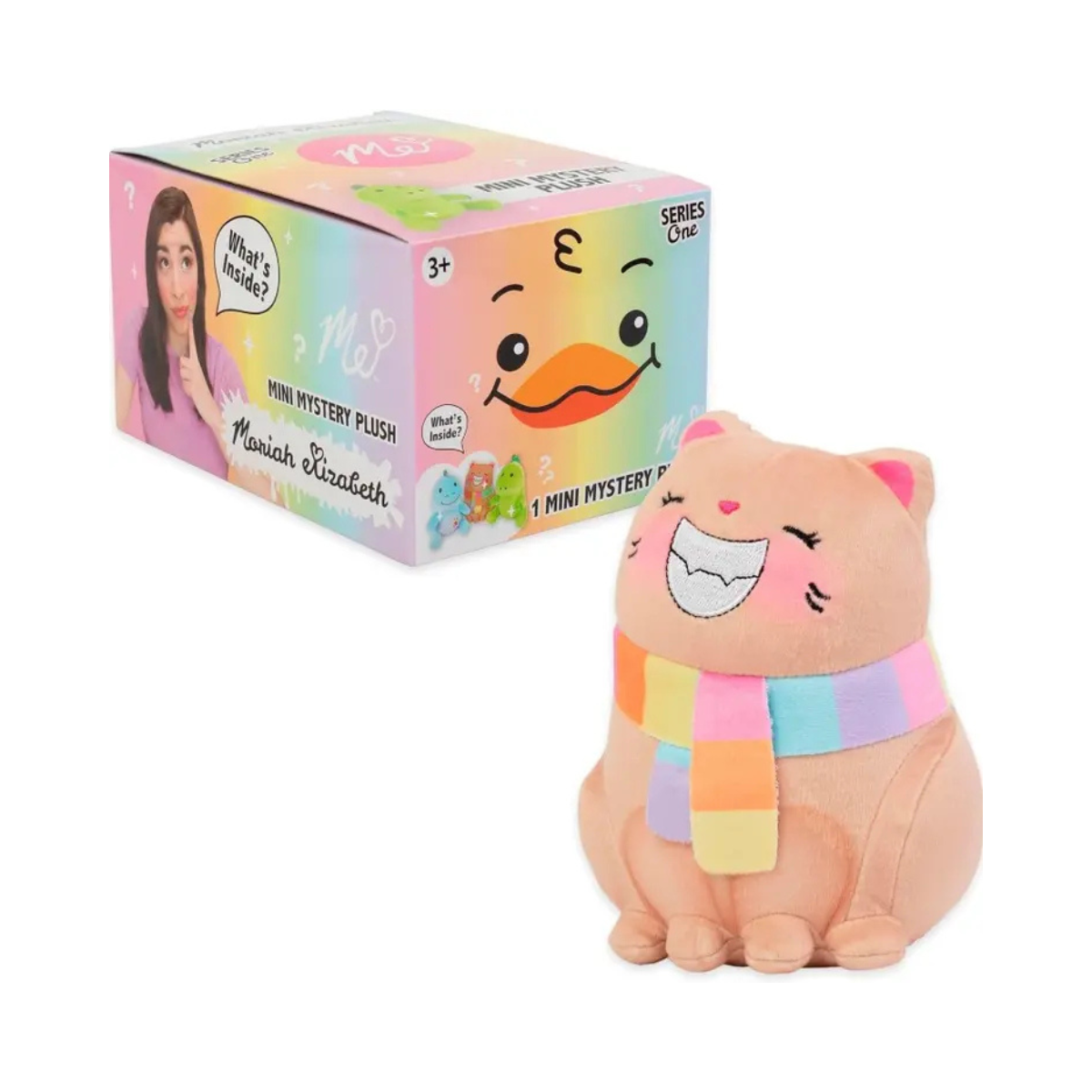 Moriah Elizabeth Mini Mystery 6-Inch Cathy Plush Toy, Assorted Mystery Collectible Stuffed Animal, Random Design, Ages 3+