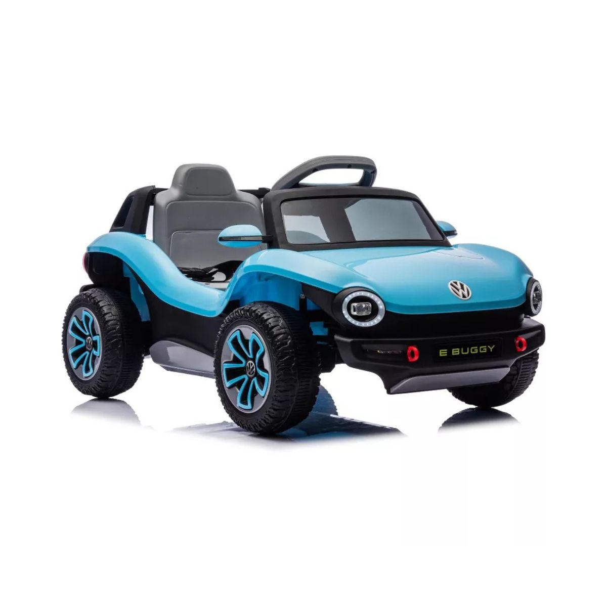 Licensed Volkswagen 12V Kids Ride-On Car with Parental Remote Control, LED Lights, Bluetooth, MP3 Player, Electric Battery Vehicle for Children 3+ Years