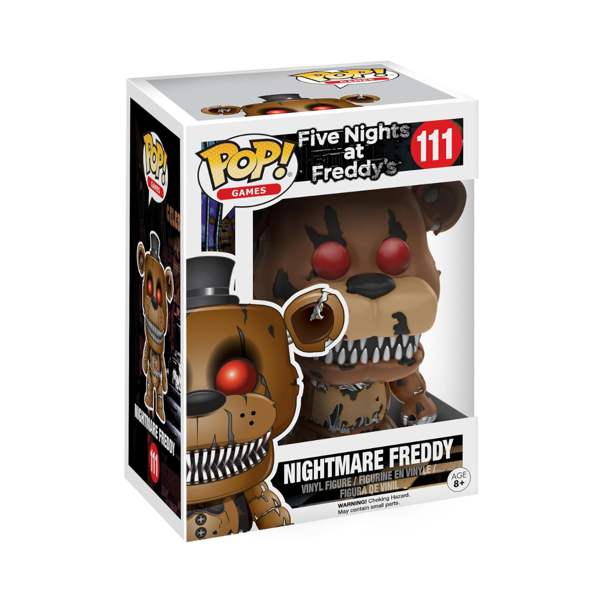 Funko Pop Five Nights at Freddy's Nightmare Freddy Vinyl Figure Collectable Toy For Kids & Adults Ages 8+