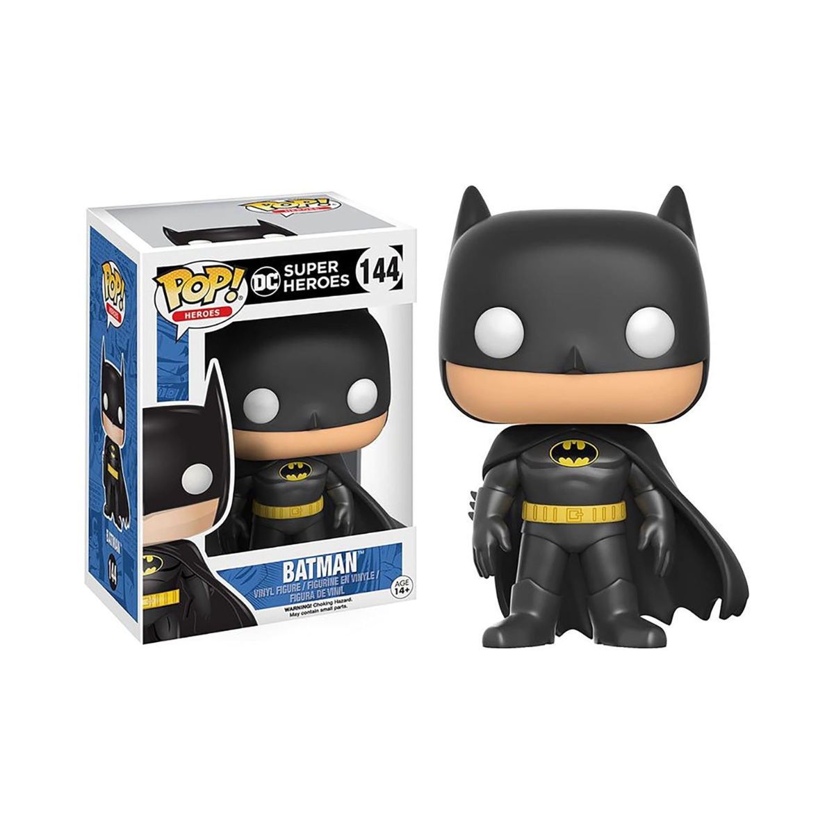 Funko Pop Heroes Classic Batman Action Figure Vinyl Collectible Toy for Kids & Adults Ages 3+
