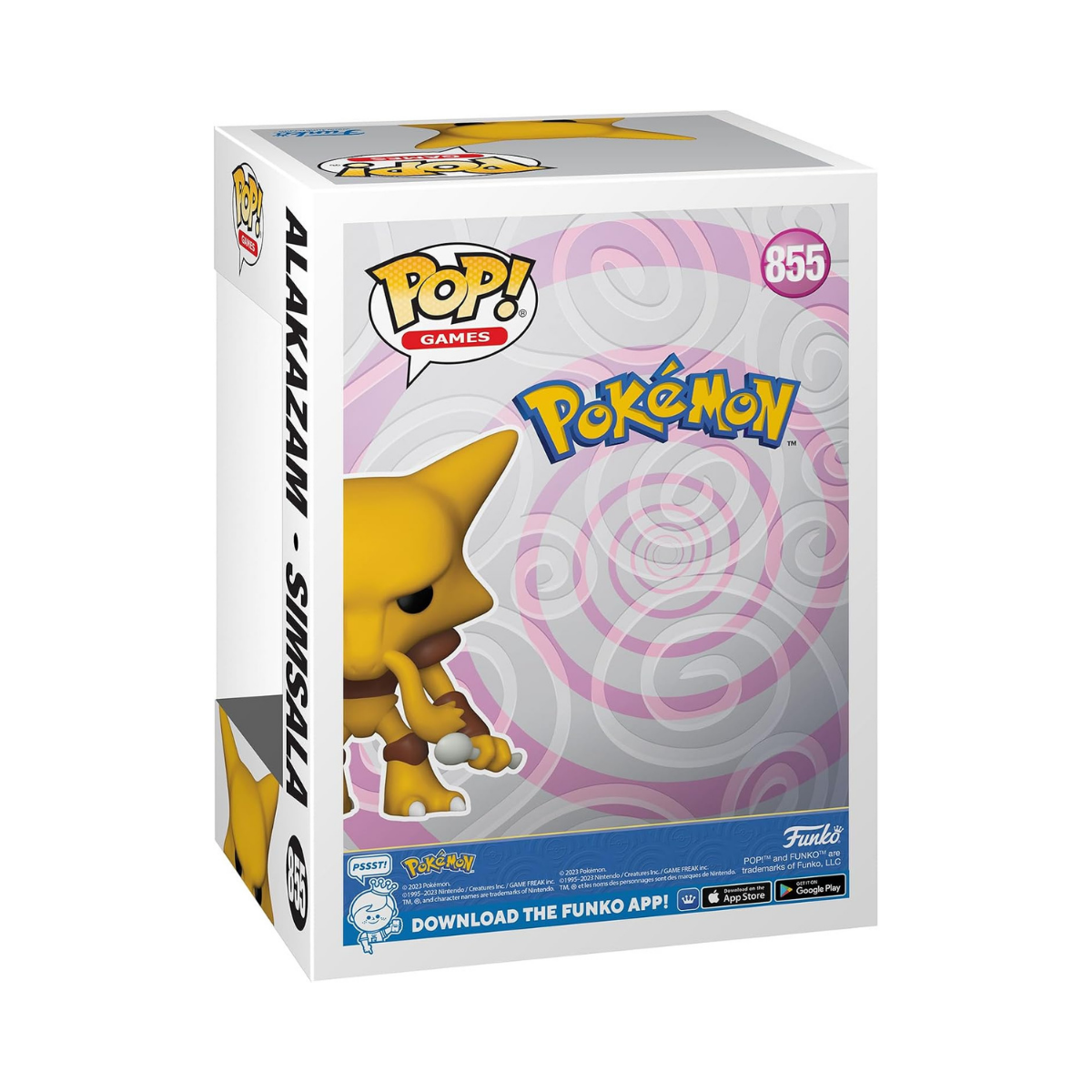 Funko Pop! Games: Pokemon - Alakazam - Collectable Vinyl Figure - Gift Idea - Official Merchandise - Toys for Kids & Adults - Video Games Fans - Model Figure for Collectors and Display