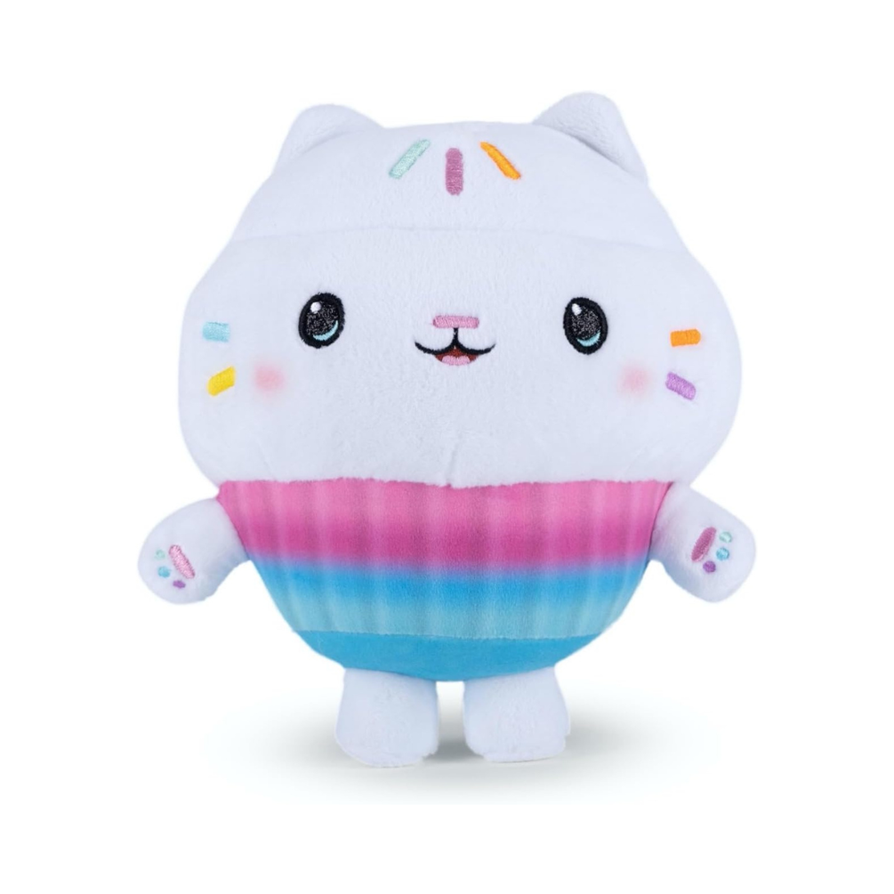 Gabby’s Dollhouse Cakey Cat Plush 7-Inch Soft Stuffed Toy for Kids Ages 3 and Up