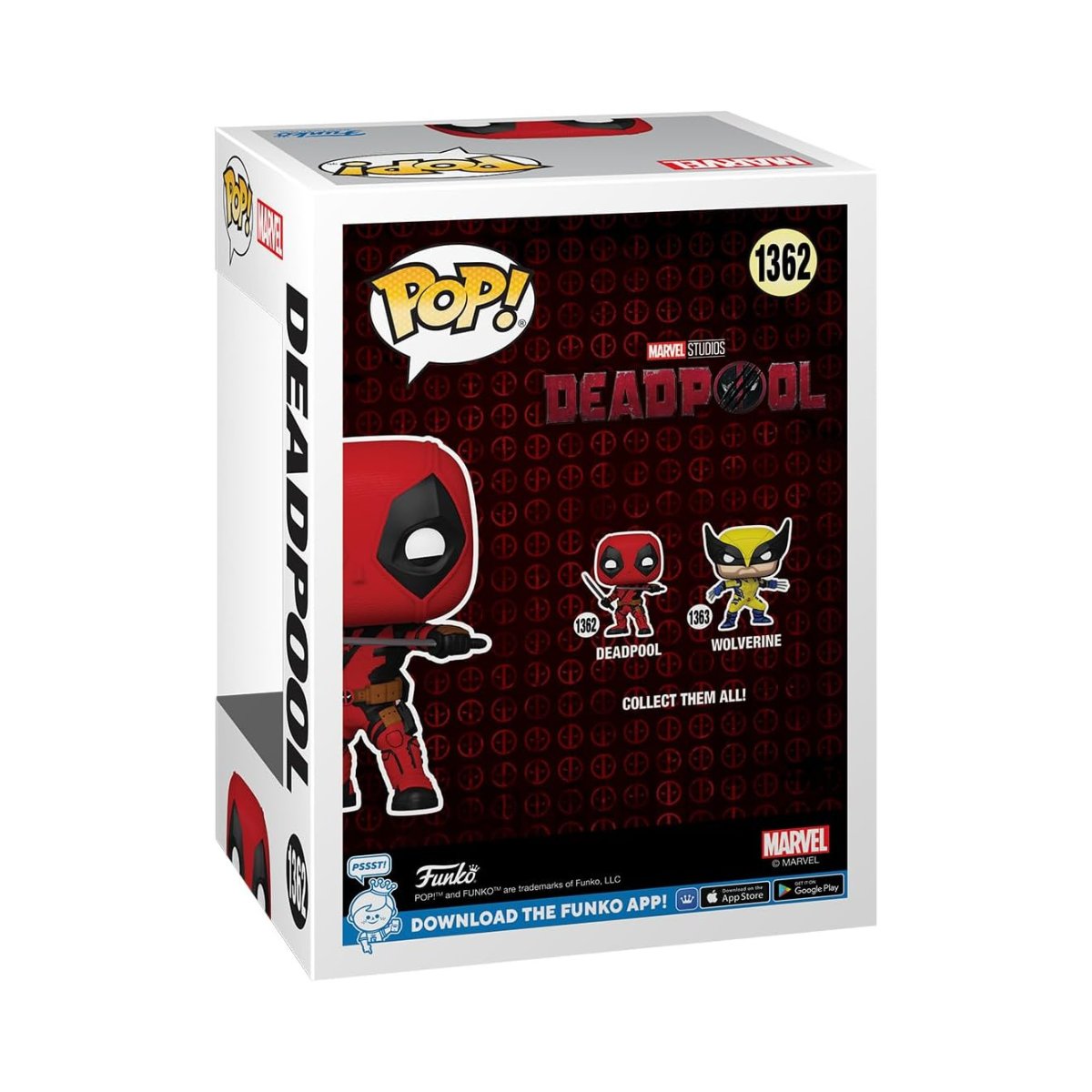 Funko Pop Marvel Deadpool Collectable Vinyl Figure for Kids & Adults Collectors Display Toy Gift Idea Ages 3+
