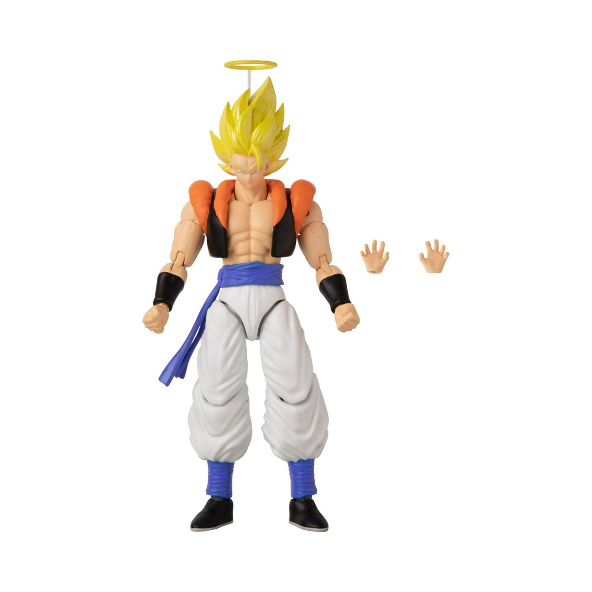 BANDAI Dragon Ball Super Dragon Stars Super Saiyan Gogeta Action Figure 17 cm, Anime Collectible with 15+ Points of Articulation, Interchangeable Hands, Manga-Inspired Packaging