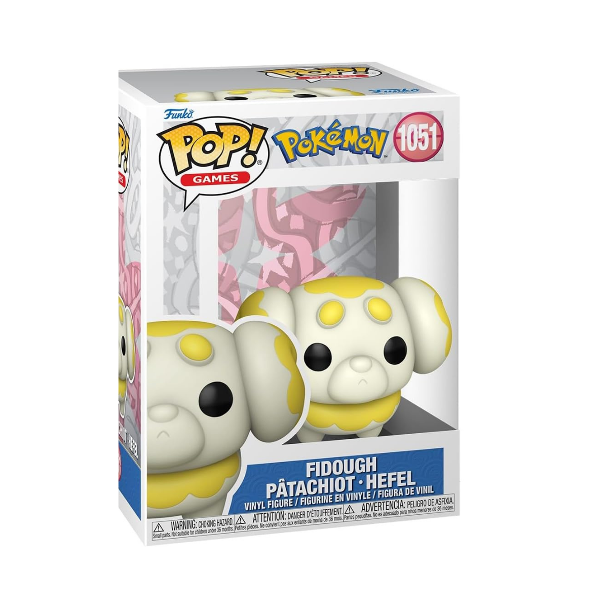Funko Pop! Games: Pokemon - Fidough - Collectable Vinyl Figure - Gift Idea - Official Merchandise - Toys for Kids & Adults - Video Games Fans - Model Figure for Collectors and Display