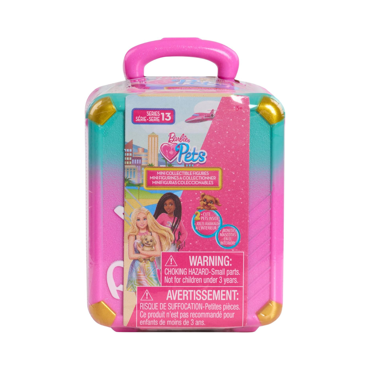 Barbie Pet Mini Collectible Figures, 1.5-inch Animal Figurines, Kids Toys for Ages 3 Up by Just Play