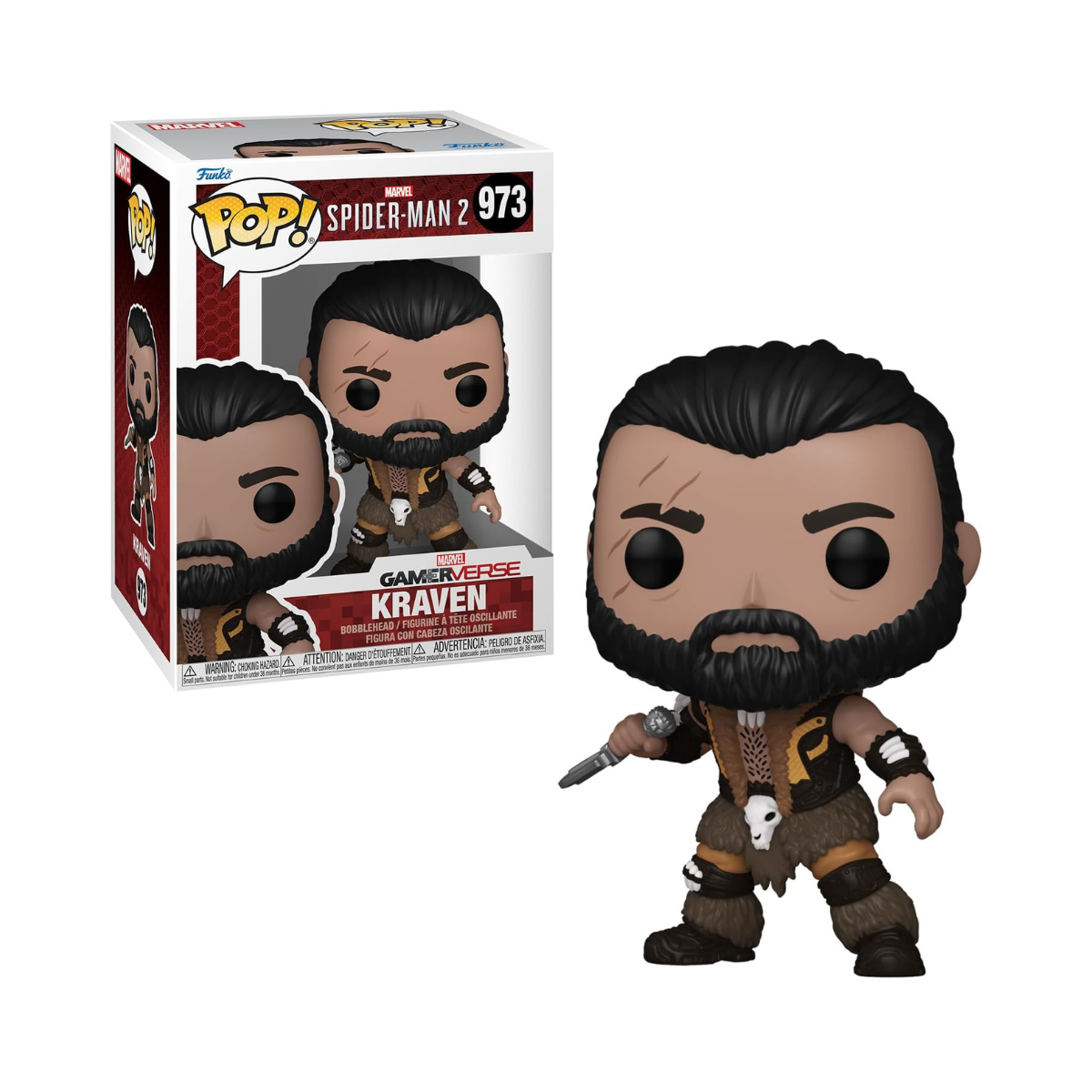 Funko Pop! Games: Spider-Man 2- Kraven - Spider-man - Collectable Vinyl Figure - Gift Idea - Official Merchandise - Toys for Kids & Adults - Video Games Fans - Model Figure for Collectors and Display