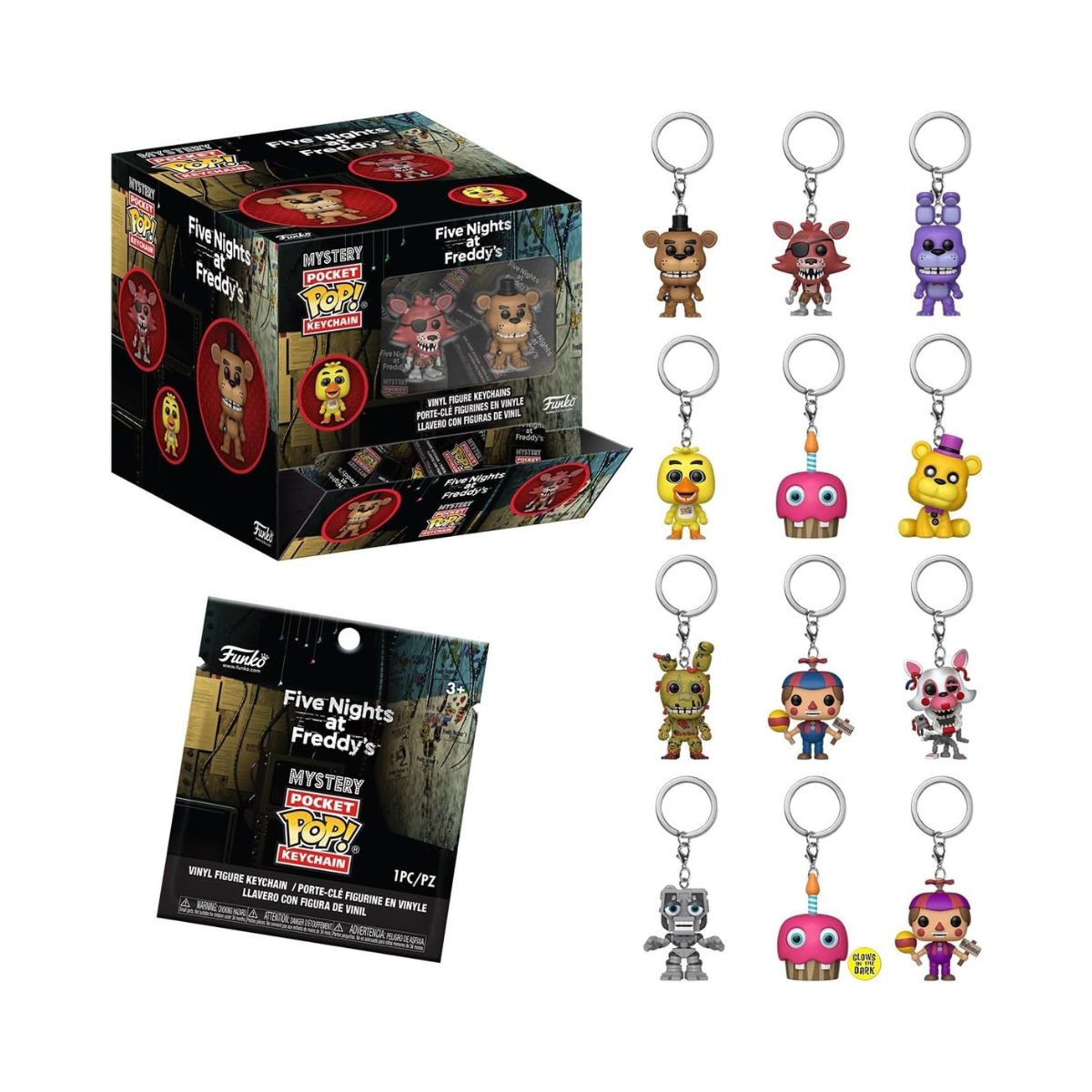 Pocket Pop! Games: Five Nights at Freddy's Classic - 12pc PDQ (BLIND)