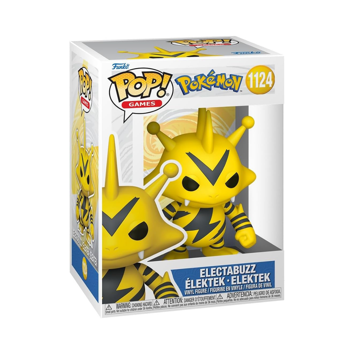 Funko Pop! Games: Pokemon - Electabuzz - Collectable Vinyl Figure - Gift Idea - Official Merchandise - Toys for Kids & Adults - Video Games Fans - Model Figure for Collectors and Display