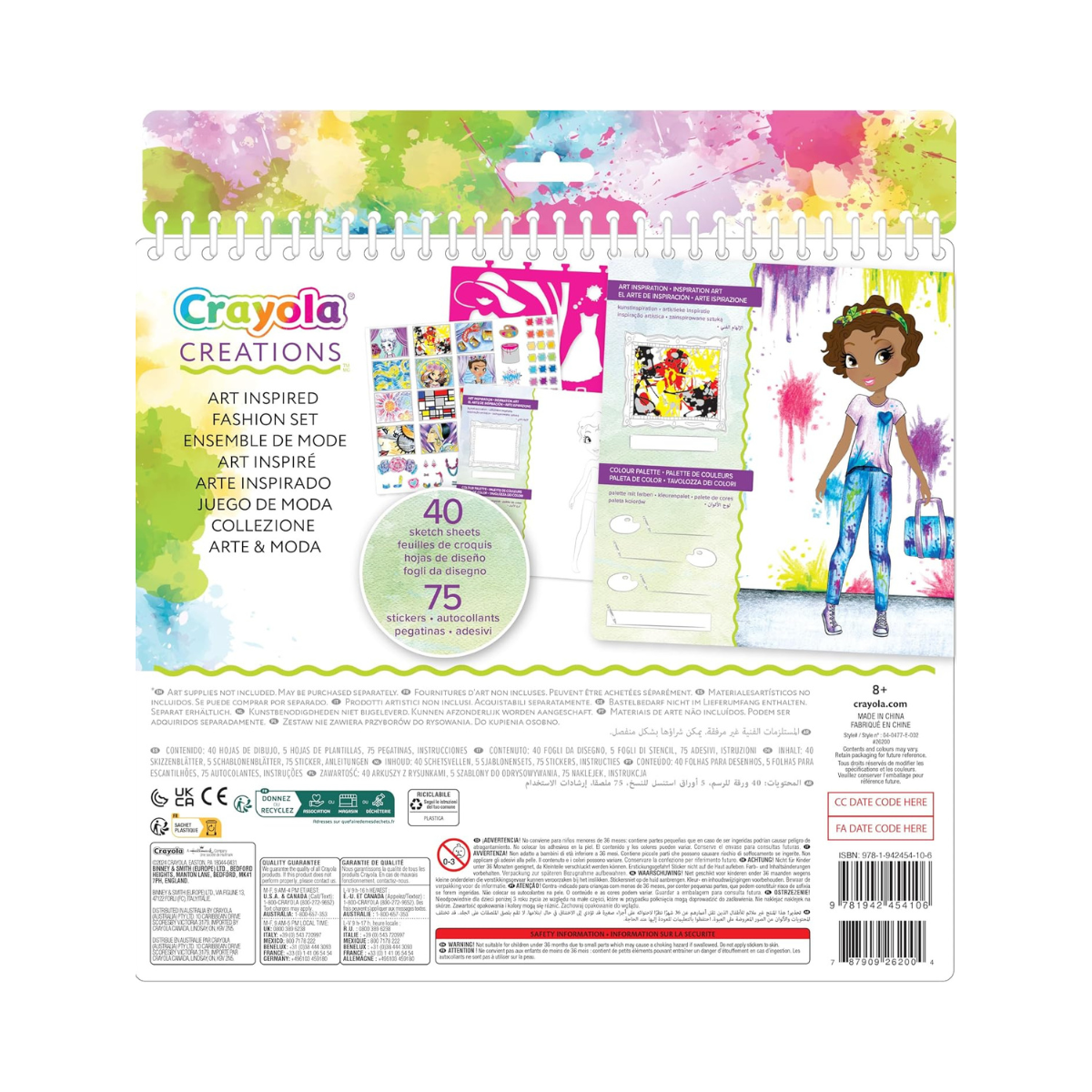 Crayola Creations Art History Fashion Set