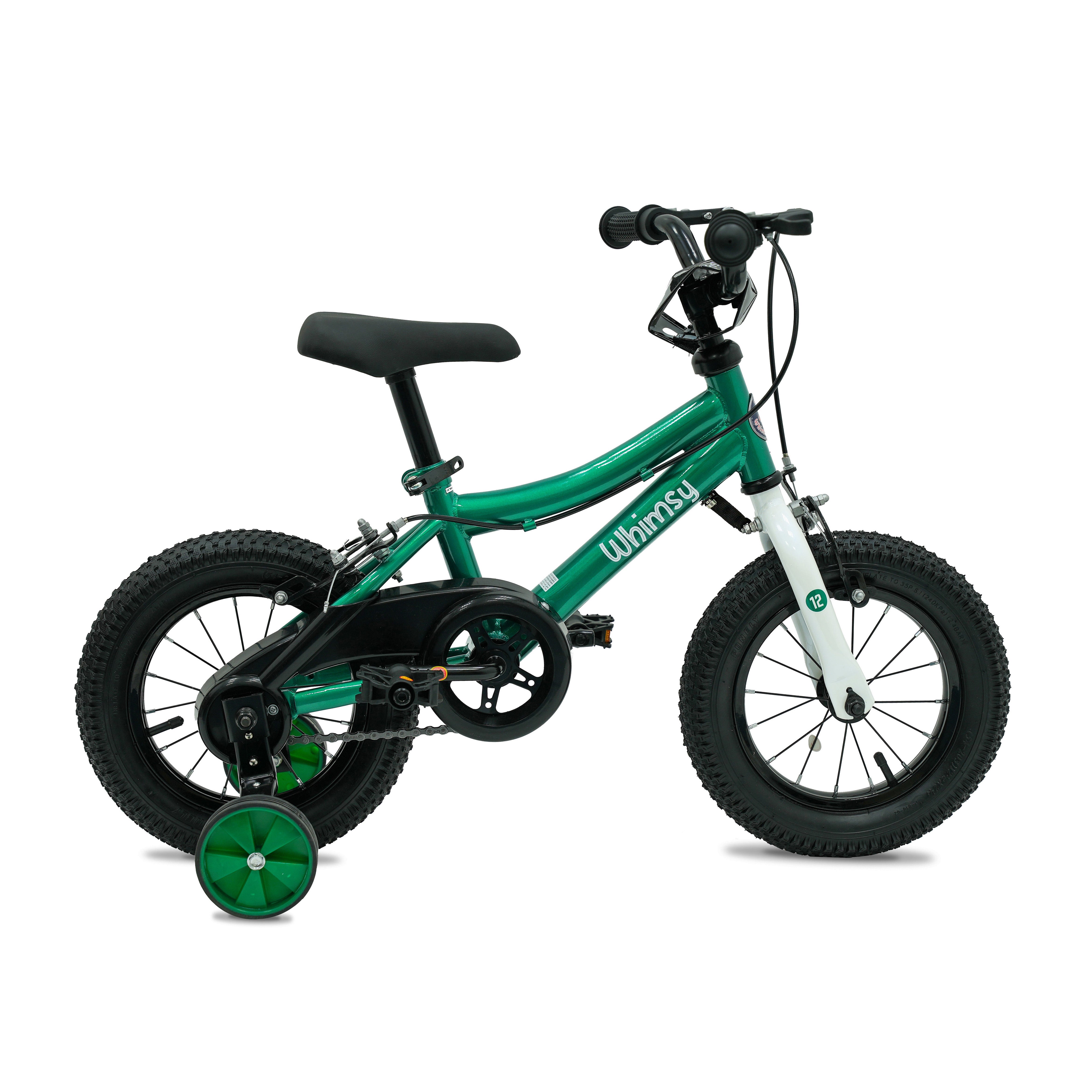 Whimsy Classic 12" Kids Bike - Green