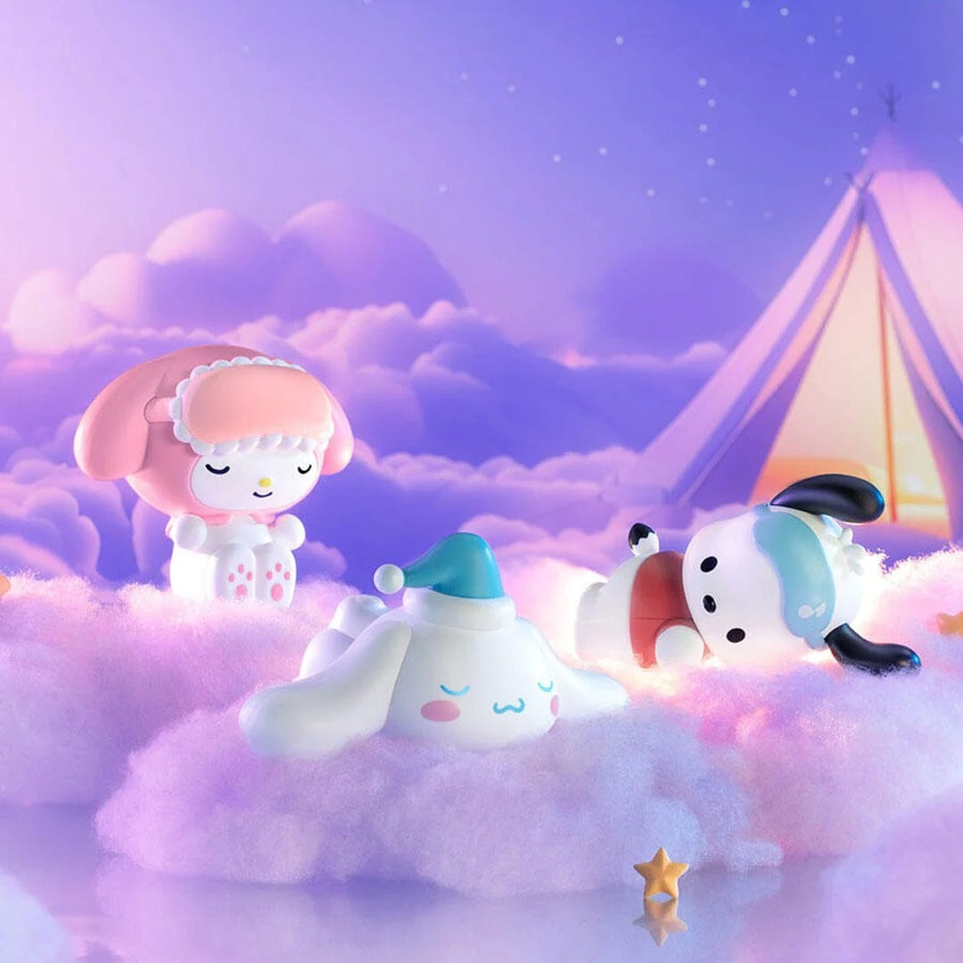 مجموعة مويتش سانريو سويت دريمز، صندوق تجميعي، شخصيات قابلة للتجميع، مجموعة ألعاب قابلة للبناء بنفسك، مكونة من 6 شخصيات (سينامورول، كورومي، ماي ميلودي، بوتشاكو، بومبومبورين، هانجيودون)، مناسبة للأعمار من 6 سنوات فما فوق، مقتنيات وشخصيات