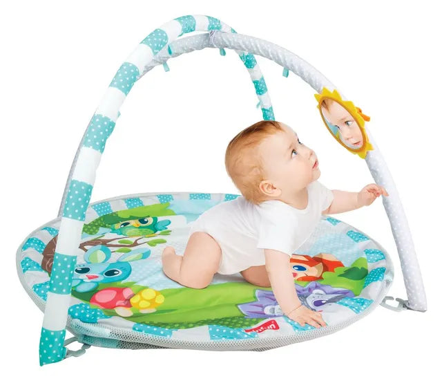 Winfun Play Gym & Ball Pit | Soft Baby Activity Mat with Detachable Arch, Hanging Toys & Play Balls | Multi-Stage Infant Activity Center with Tummy Time & Ball Pit Play | Developmental Toy for Ages 0+