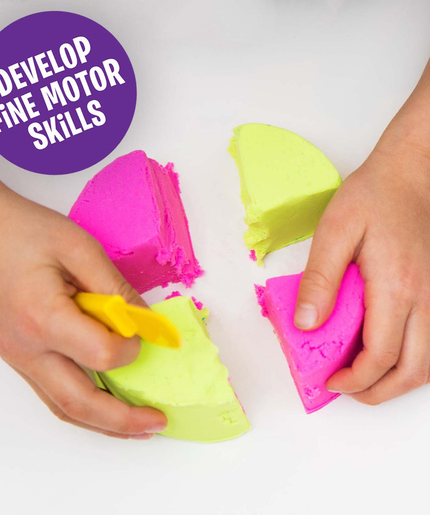 Learning Resources Playfoam Sand 8-Pack Sensory Play Sand for Fine Motor Skills and Calming Activity Never Dries Out Includes 8 Colors