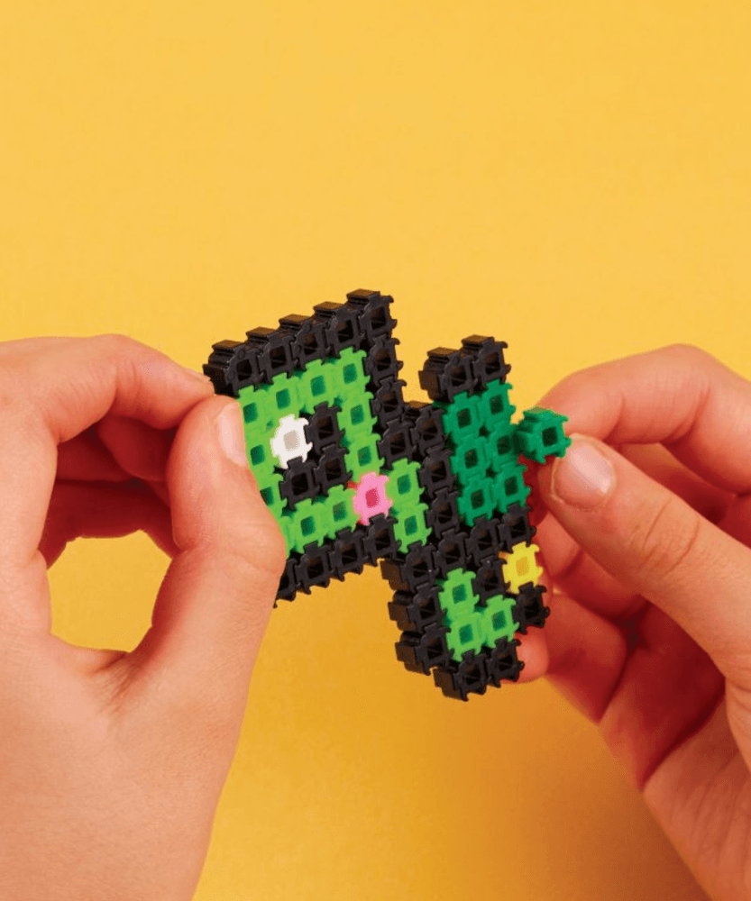 خيارات الشخصيات Simbrix Connect & Wow Playful Pets Starter Pack مع أكثر من 1000 بريكس، لعبة بناء ثنائية وثلاثية الأبعاد للفنون والحرف البكسلية، لعبة بناء STEAM إبداعية وخيالية للأولاد والبنات من سن 5 سنوات فما فوق