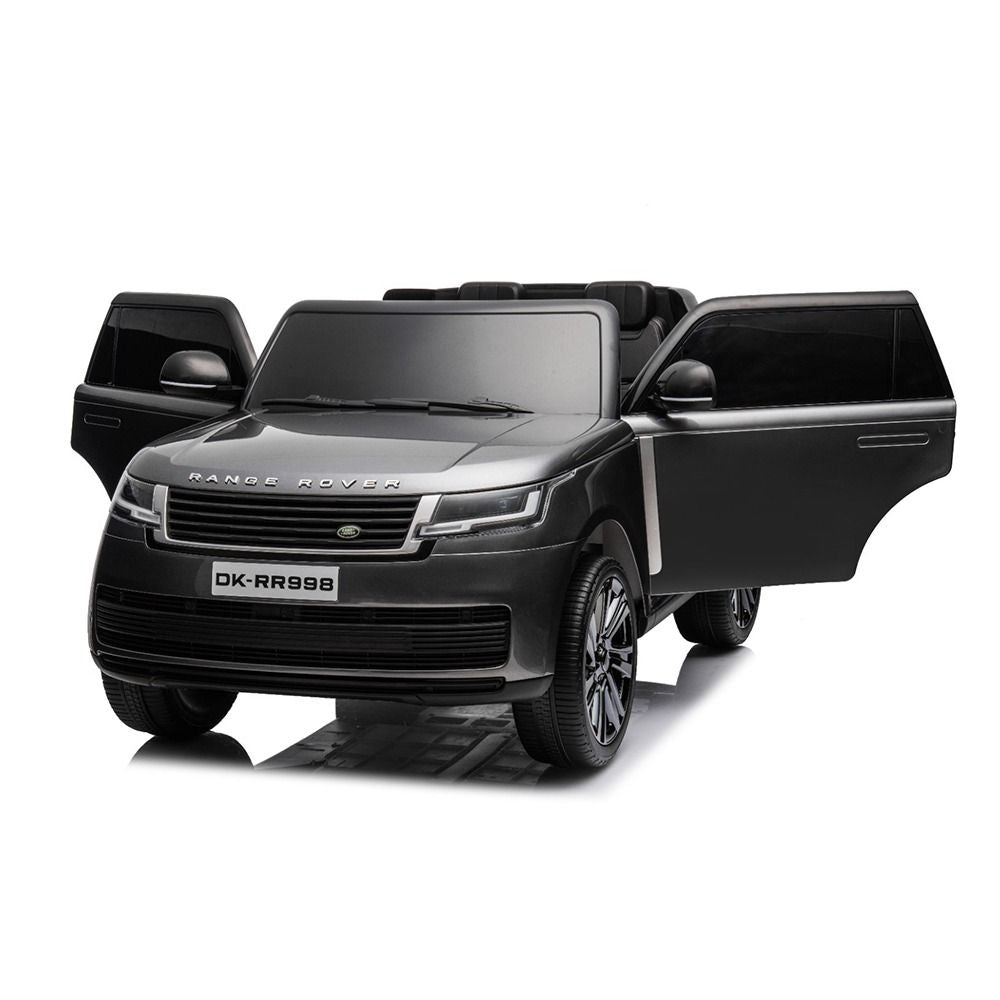 Lovely Baby Range Rover SUV Ride-On Car for Kids, 3+ Years, 12V Battery, Dual Motors, Remote Control, LED Lights, MP3/USB Music, Openable Doors – Red, Grey, or Green