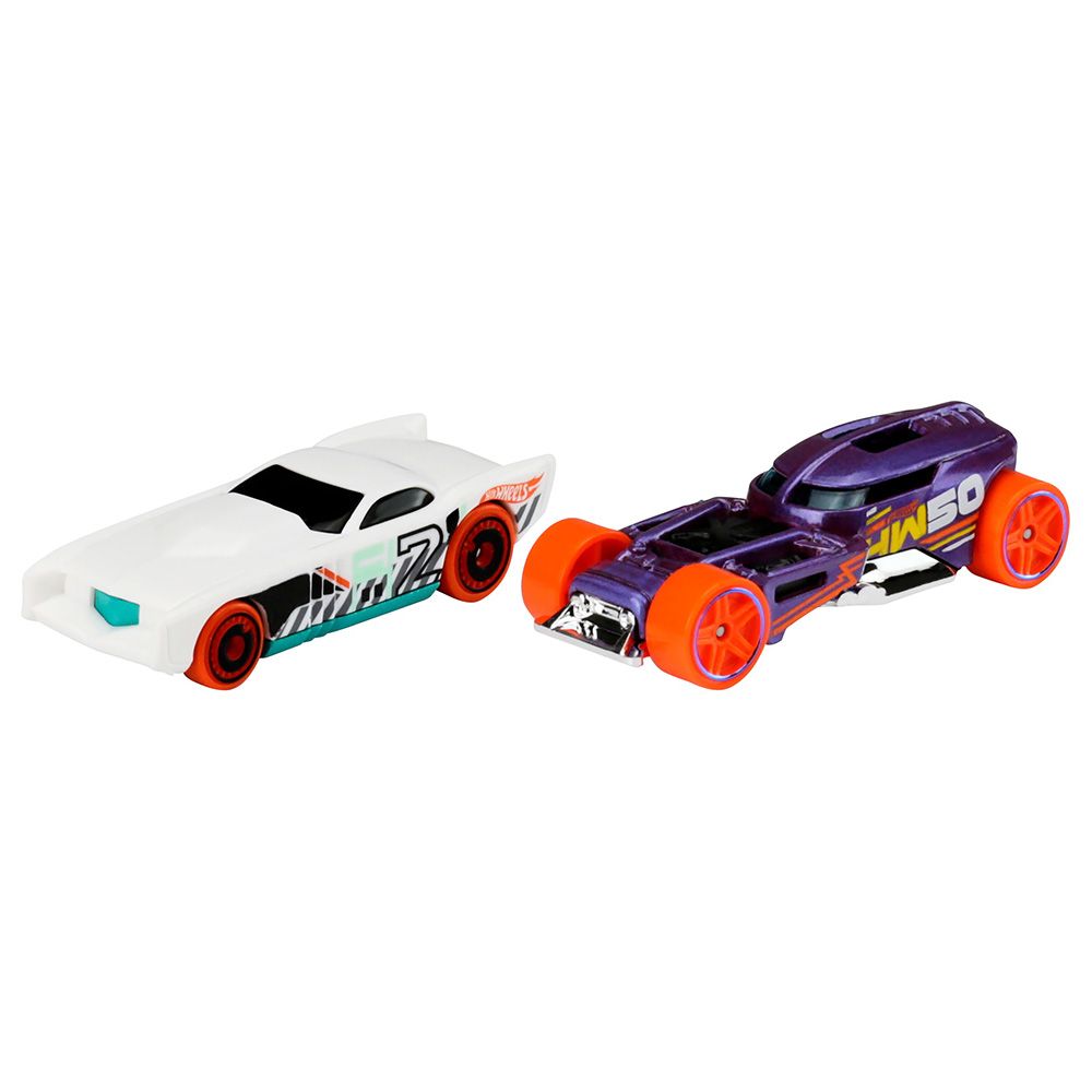 Hot Wheels 2-Pack Die-Cast Cars, 1:64 Scale Vehicles, Instant Starter Collection for Racing and Collecting, Styles May Vary