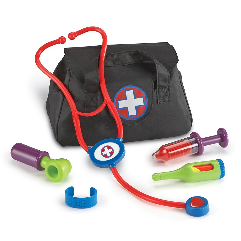 مجموعة لعب الطبيب التظاهري "Cure It" من مجموعة New Sprouts التعليمية للأطفال الصغار من عمر سنتين فما فوق