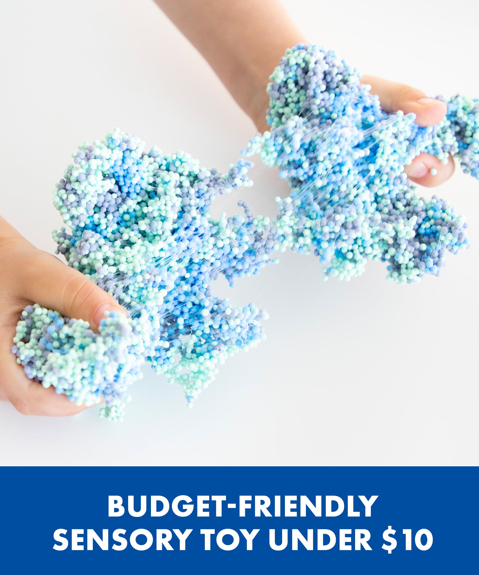 مجموعة بلاي فوم الأصلية من ليرنينج ريسورسز، عبوة من 4 قطع، رغوة لعب حسية خالية من الفوضى، لا تجف أبدًا، لتنمية المهارات الحركية الدقيقة للأطفال