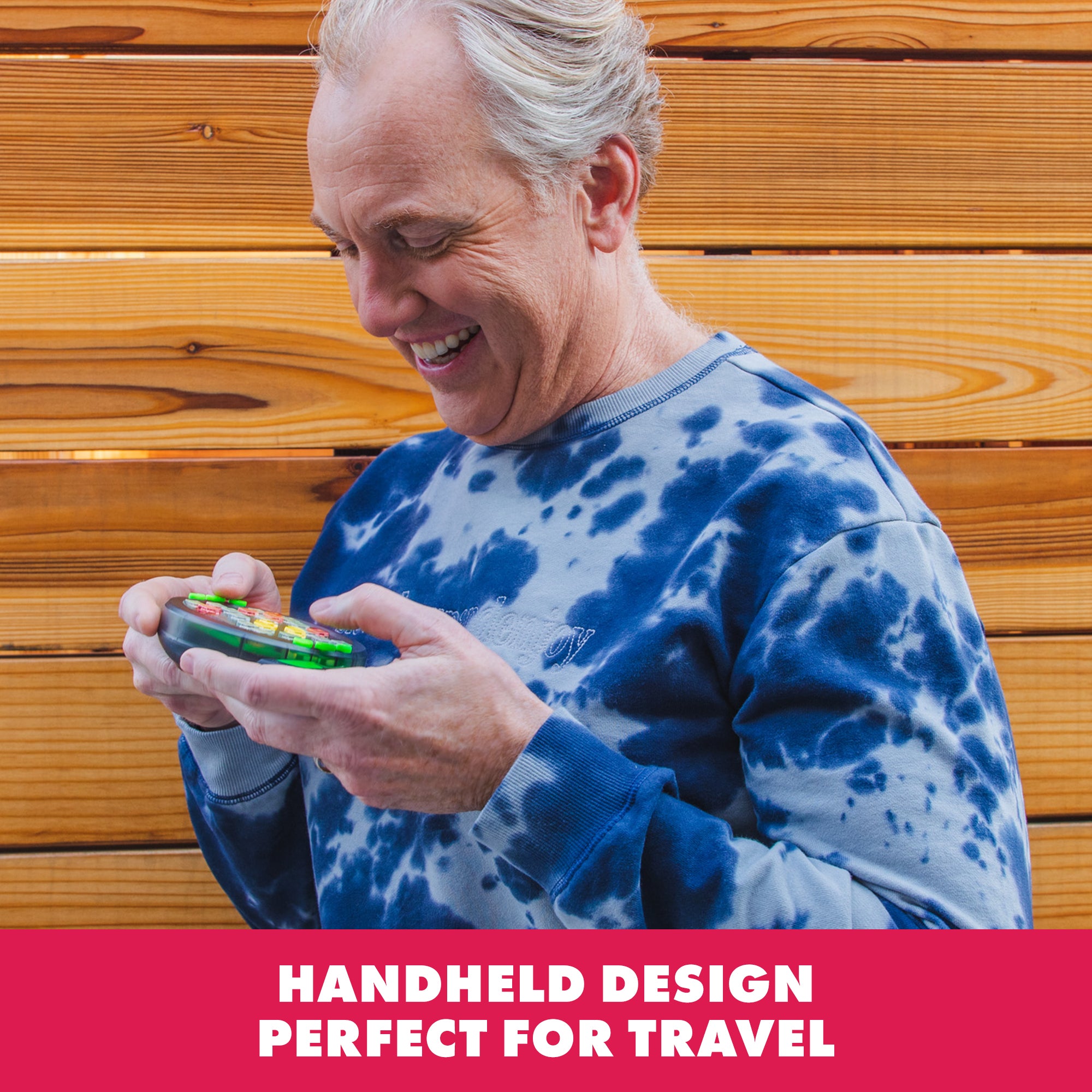 لعبة الذاكرة BrainBolt من Learning Resources، لغز ذاكرة محمول مضيء للأطفال والكبار، لعبة فردية أو ثنائية، لعبة ألغاز محمولة للسفر والتعلم، للأعمار من 7 سنوات فما فوق