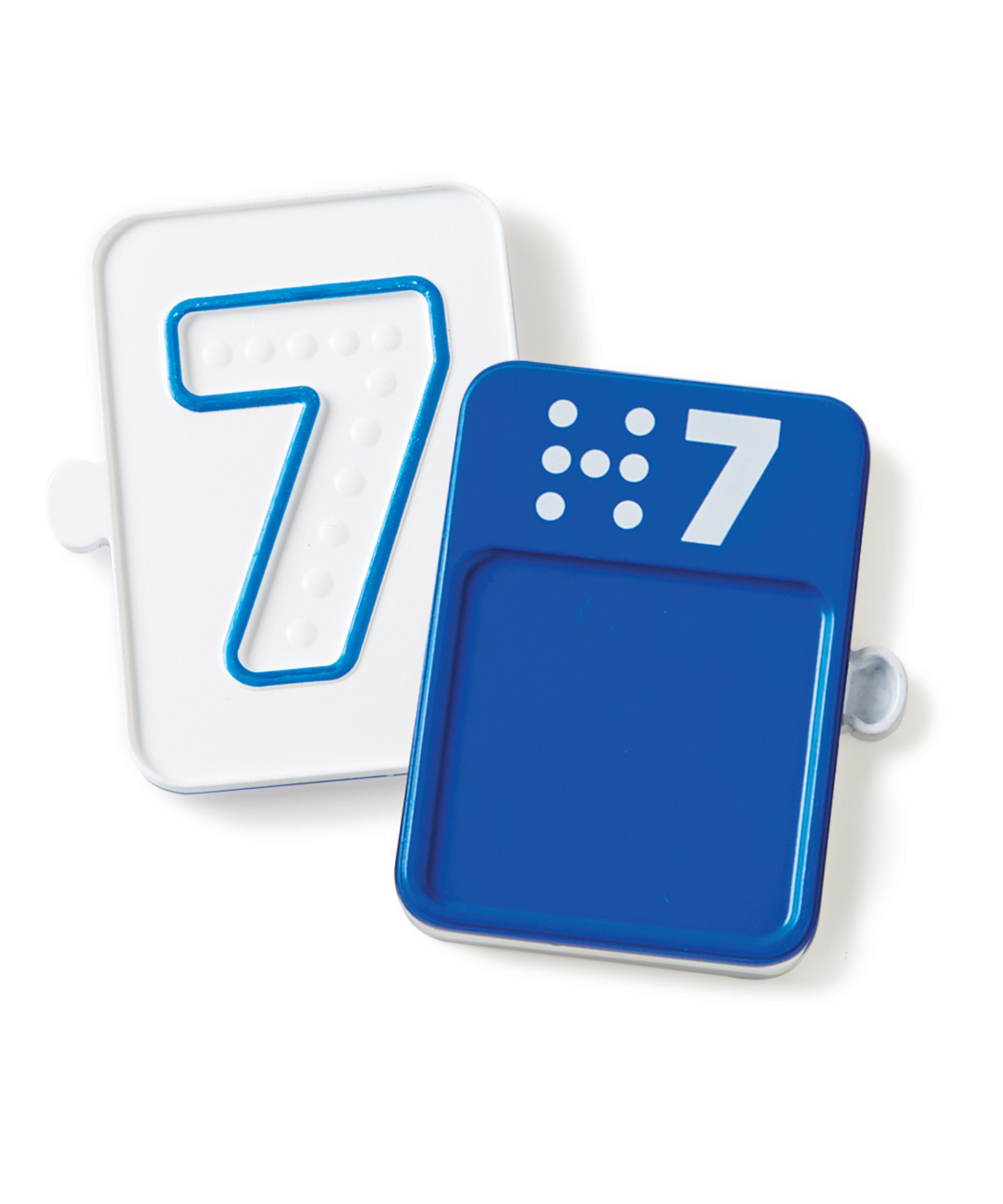 صواني الأرقام الحسية من Learning Resources، 10 ألواح تتبع الأصابع ذات الوجهين للعد وتكوين الأرقام، مصنوعة من البلاستيك المعاد تدويره، مناسبة للأعمار من 3 سنوات فما فوق