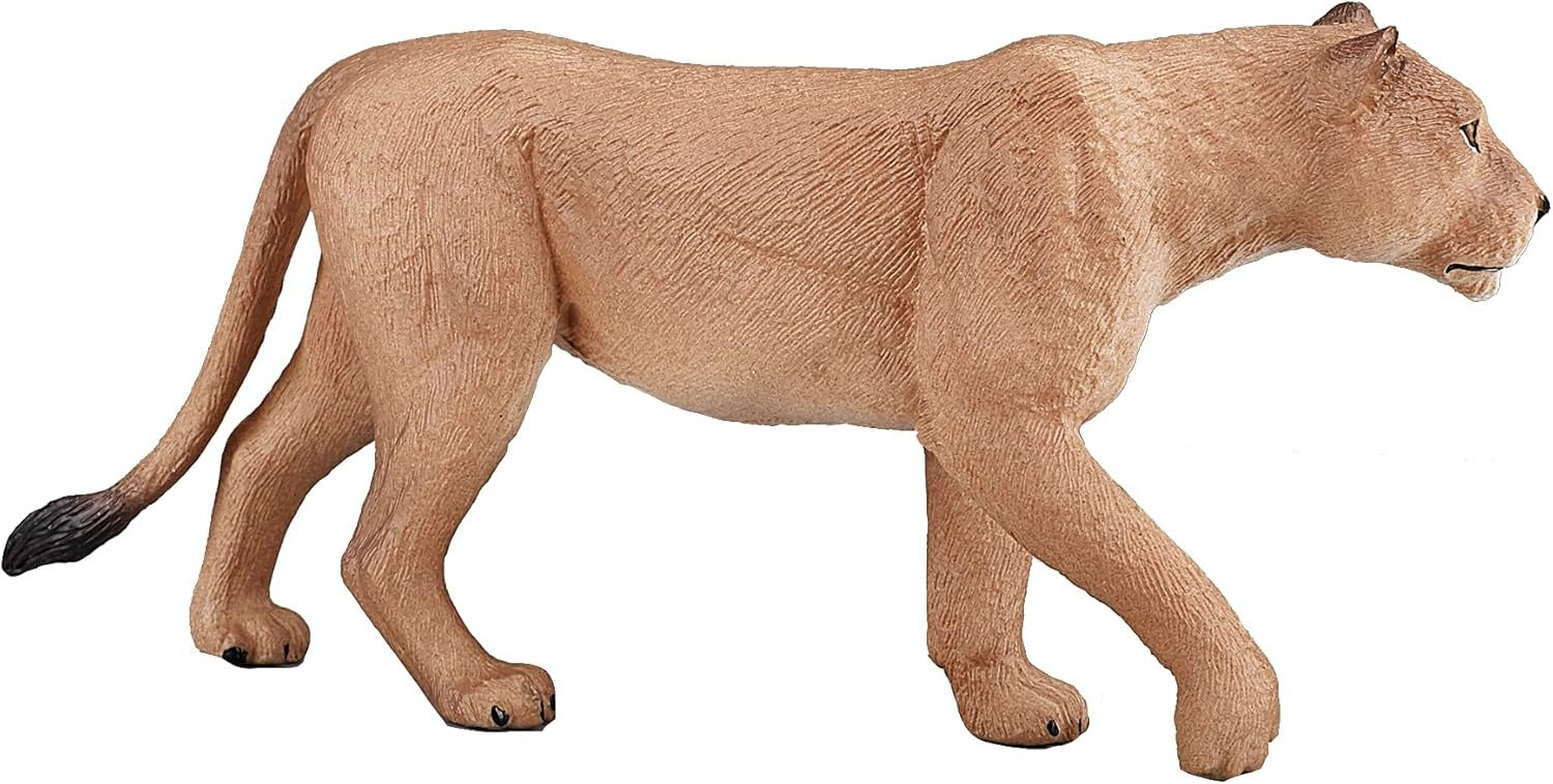 Mojo Lioness Large Animal Figure Toy, Realistic Safari Animal Collectible for Kids
