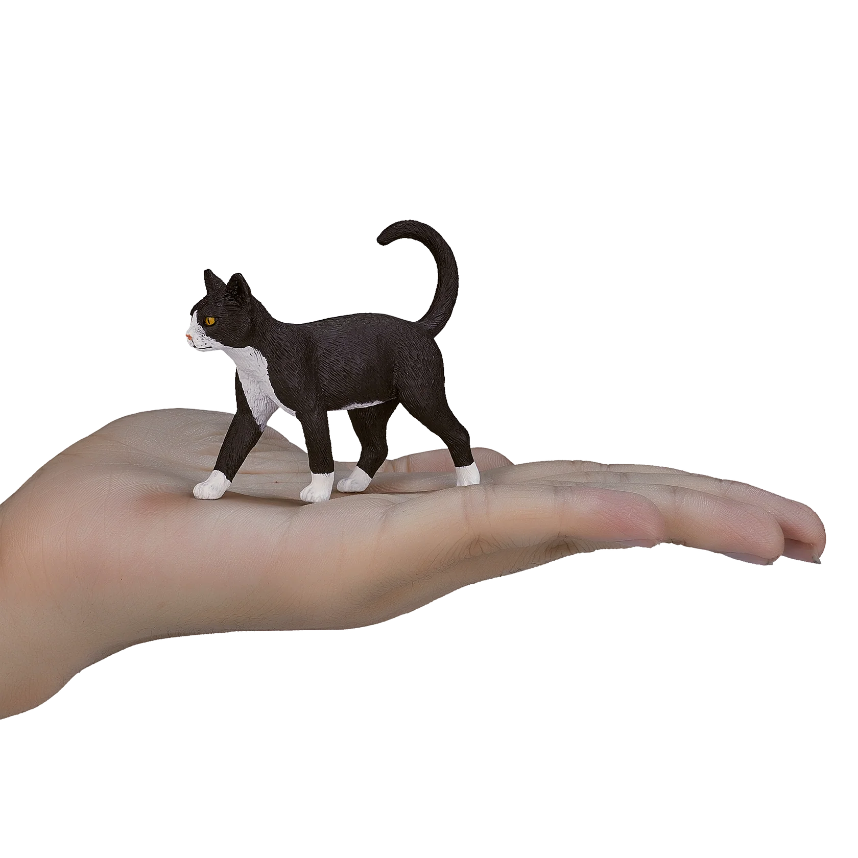 Mojo Cat Medium Animal Figure Toy, Realistic Pet Collectible for Kids