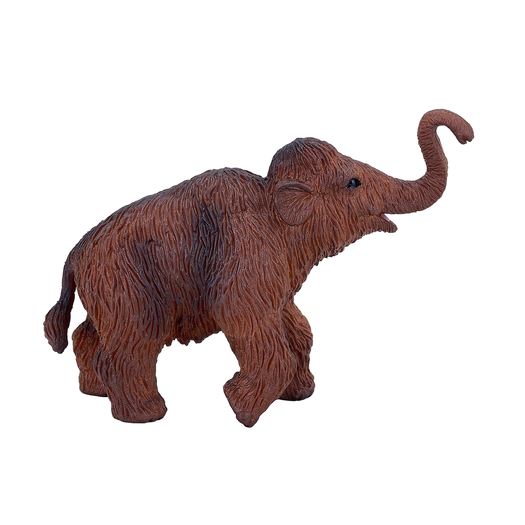 Mojo Woolly Mammoth Calf Large Animal Figure Toy, Prehistoric Wildlife Collectible for Kids