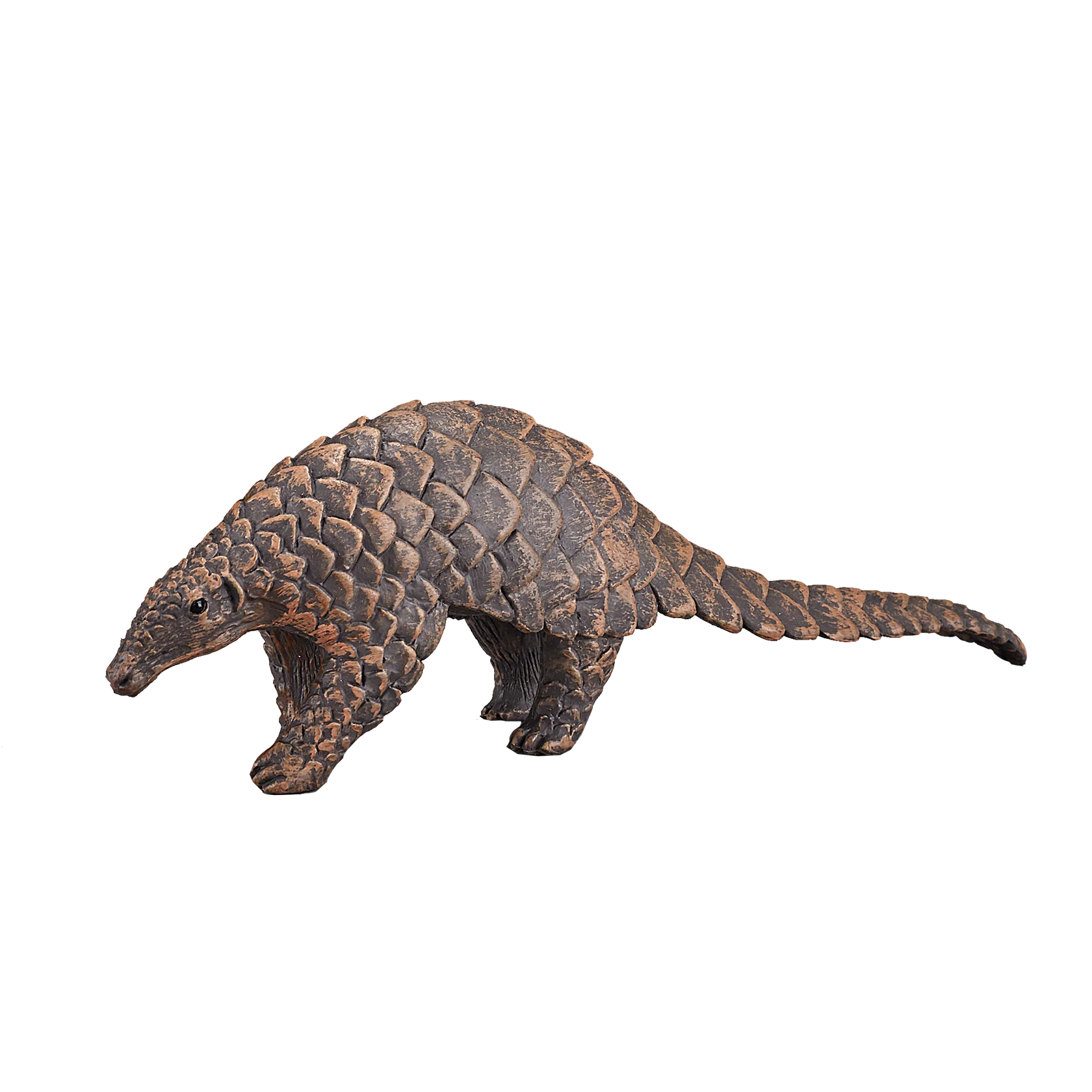 Mojo Indian Pangolin Medium Animal Figure Toy, Unique Wildlife Collectible for Kids