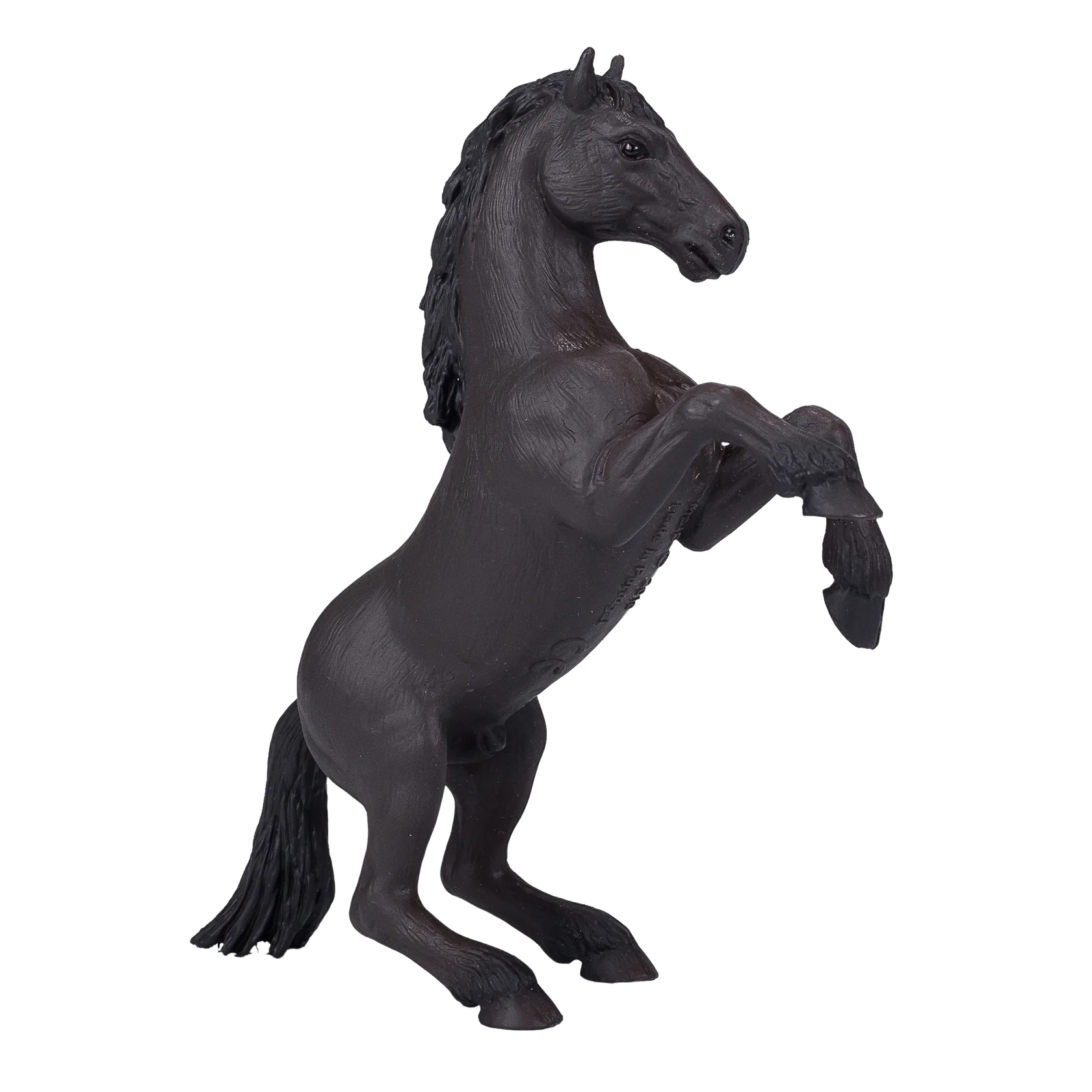 Mojo Mustang Black XL Animal Figure Toy, Realistic Horse Collectible for Kids