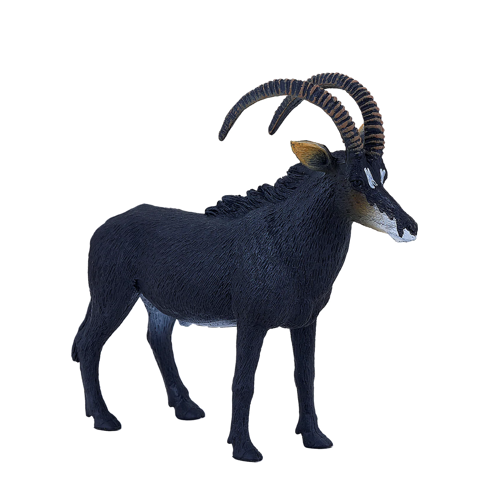 Mojo Sable Antelope XL Animal Figure Toy, Realistic Safari Collectible for Kids