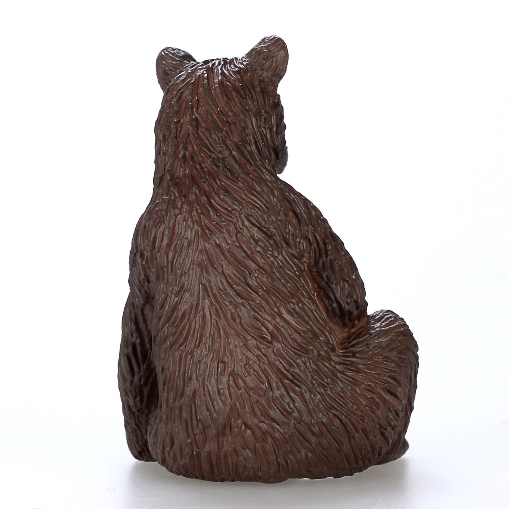 Mojo Grizzly Bear Cub Medium Animal Figure Toy, Realistic Forest Animal Collectible for Kids