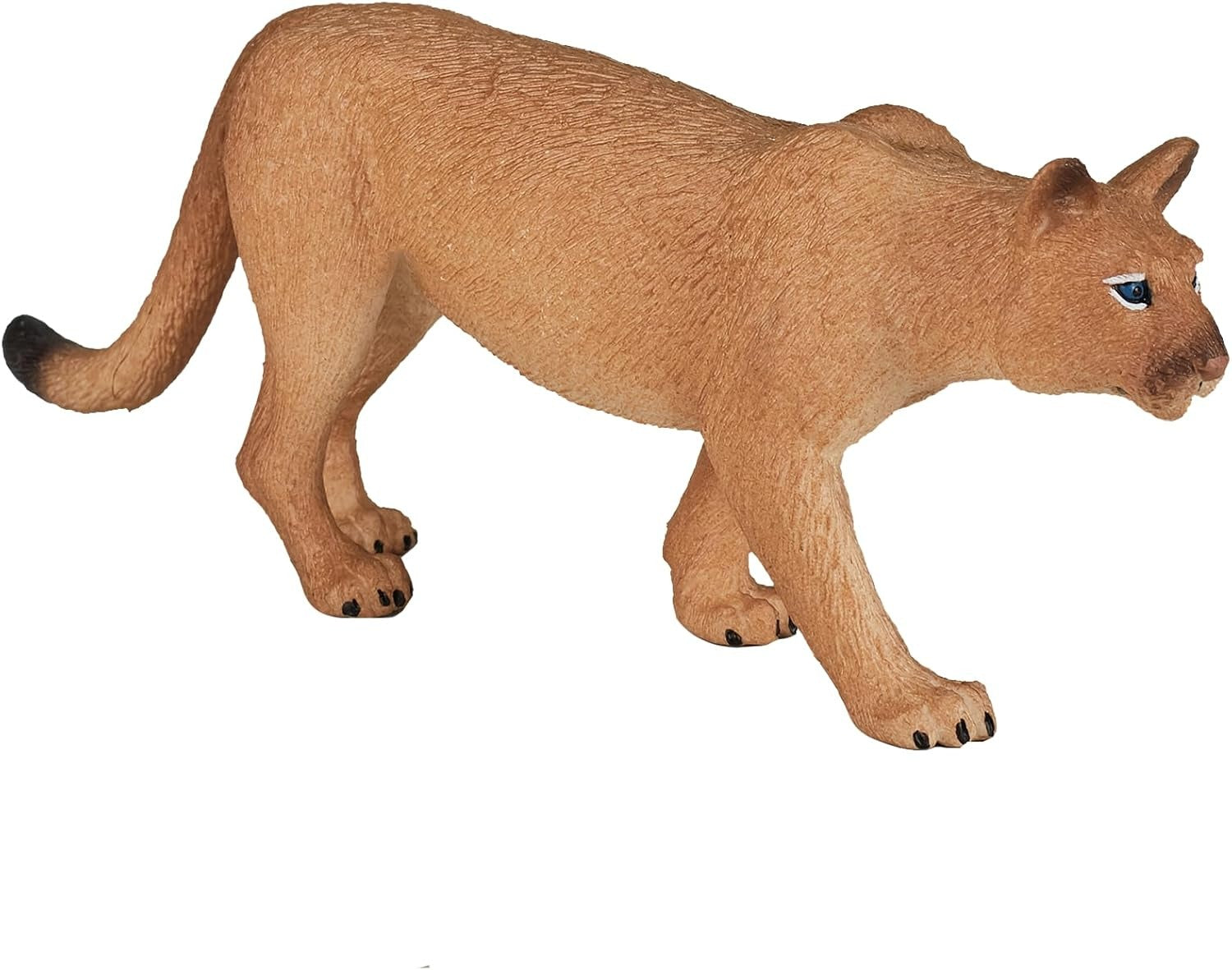 Mojo Mountain Lion Large Animal Figure Toy, Realistic Wild Cat Collectible for Kids