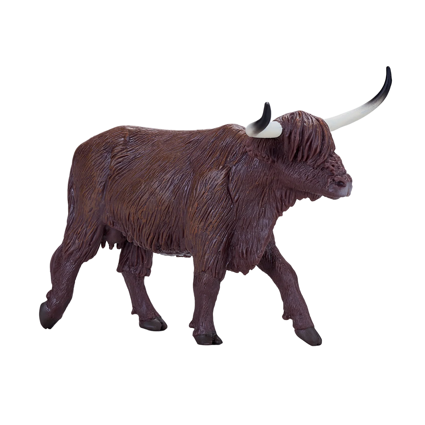 Mojo Highland Cow XL Animal Figure Toy, Realistic Farm Animal Collectible for Kids