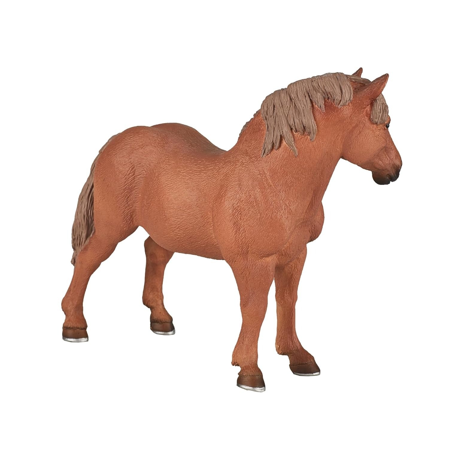 Mojo Suffolk Punch Mare XL Animal Figure Toy, Realistic Horse Collectible for Kids