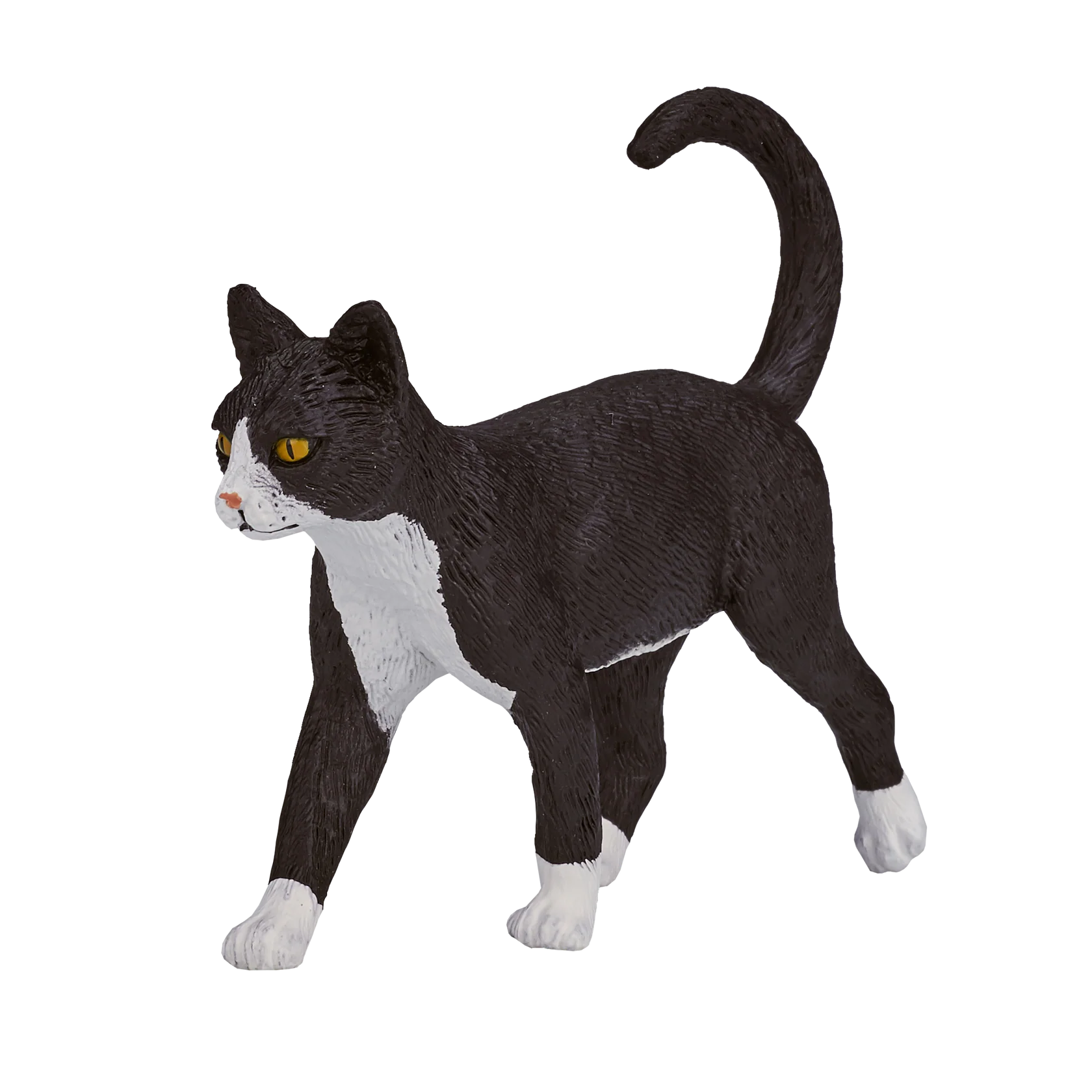 Mojo Cat Medium Animal Figure Toy, Realistic Pet Collectible for Kids