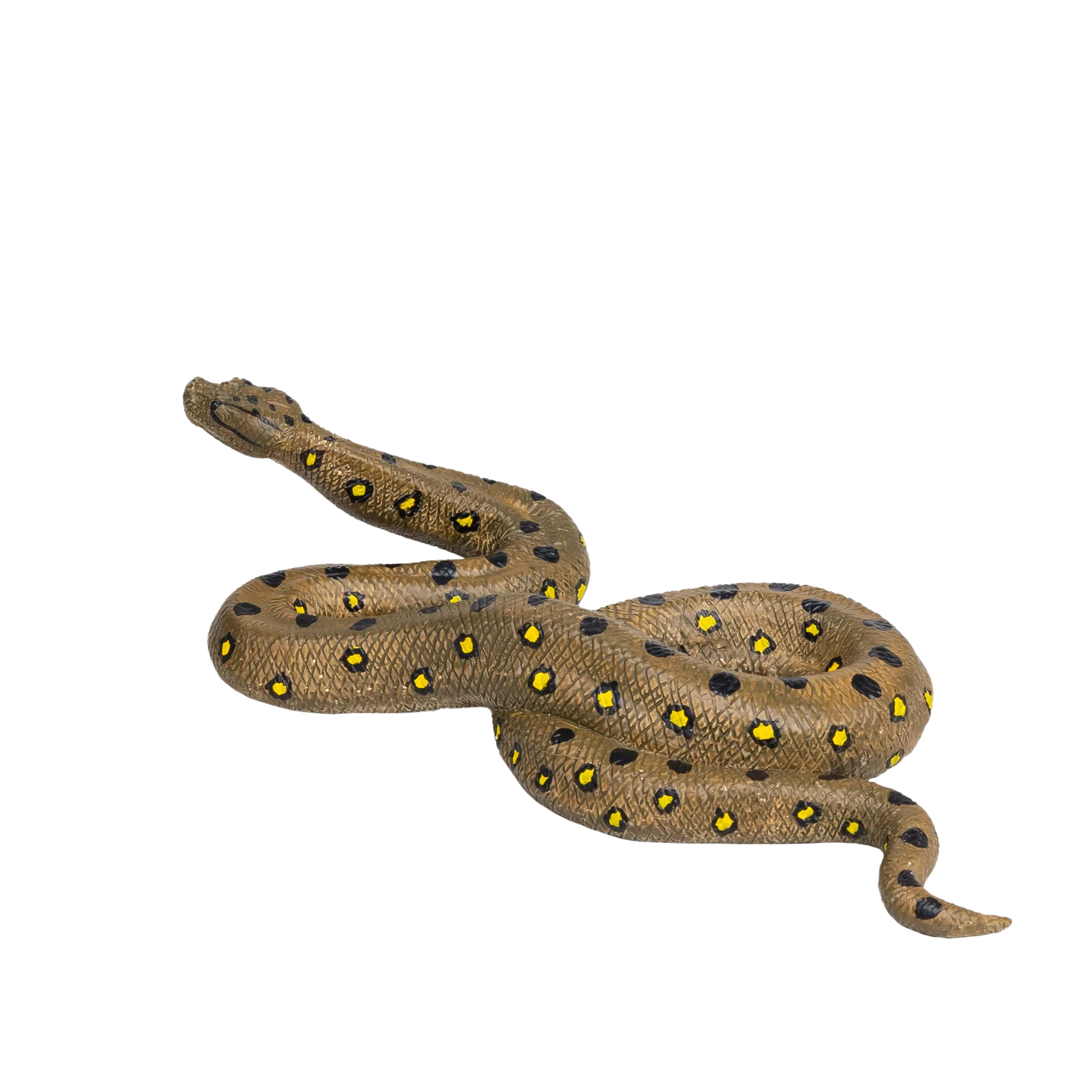 Mojo Green Anaconda XL Animal Figure Toy, Realistic Reptile Collectible for Kids