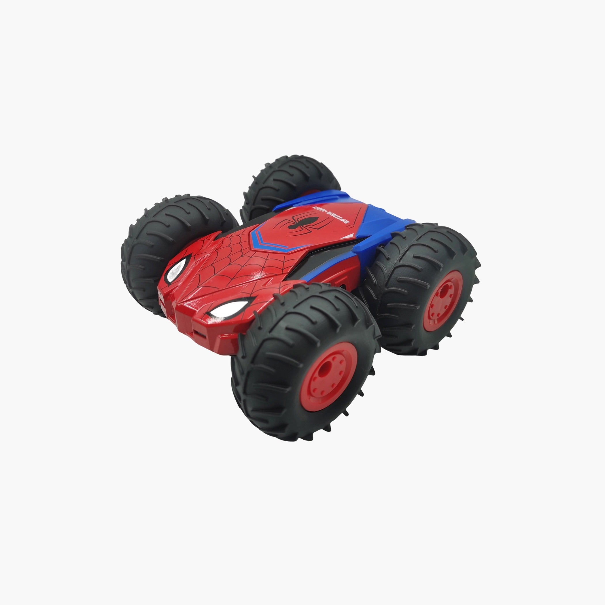 Marvel Avengers Spider-Man Stunt RC Car, Remote Control Cyclone Car with Lights, Thrilling Gift for Kids Aged 6+